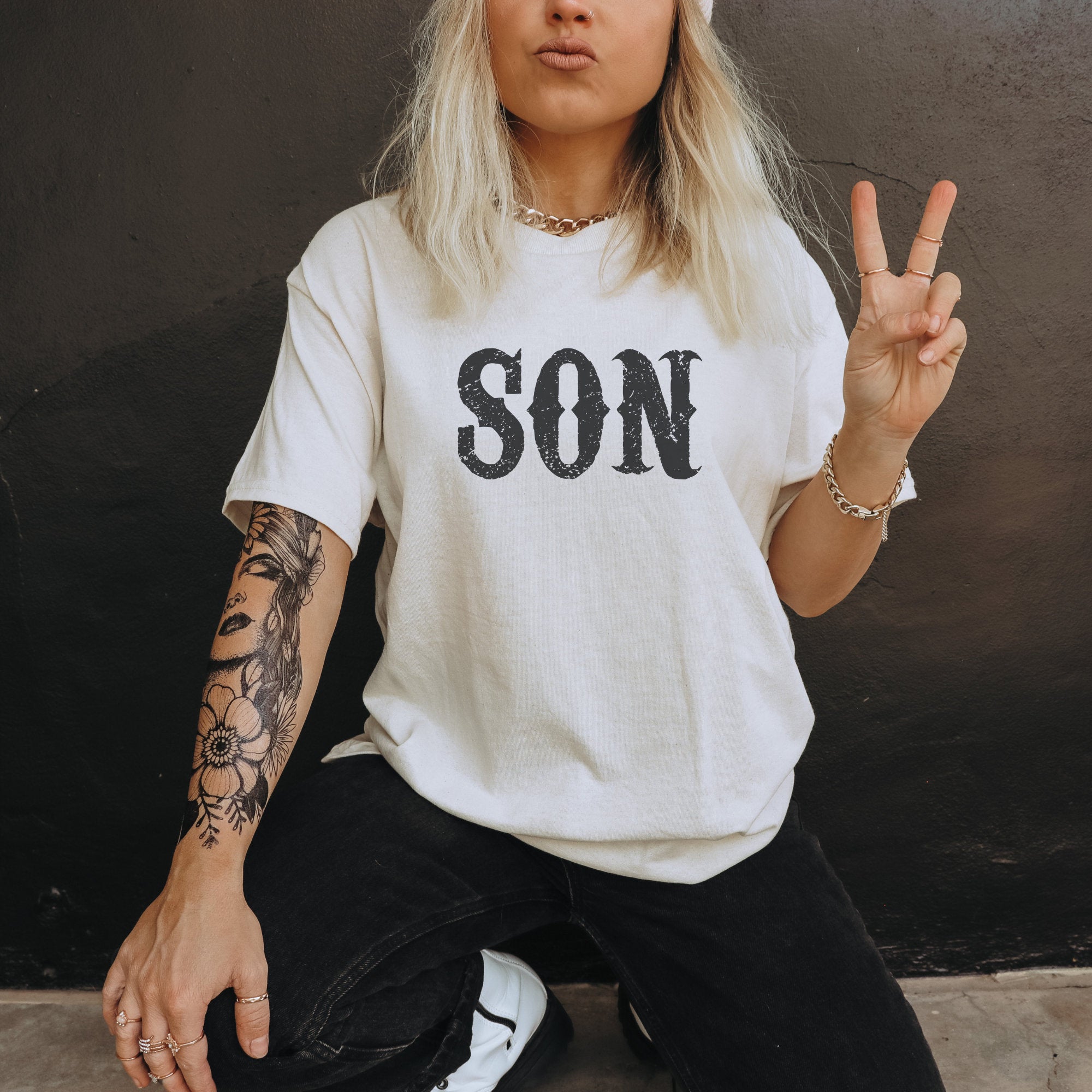 Reaper Crew Shirt - Jax Teller SOA Samcro Biker T-Shirt - Sons of Anarchy Gift for Fans - Perfect for Motorcycle Rides, Biker Events & TV Show Cosplay