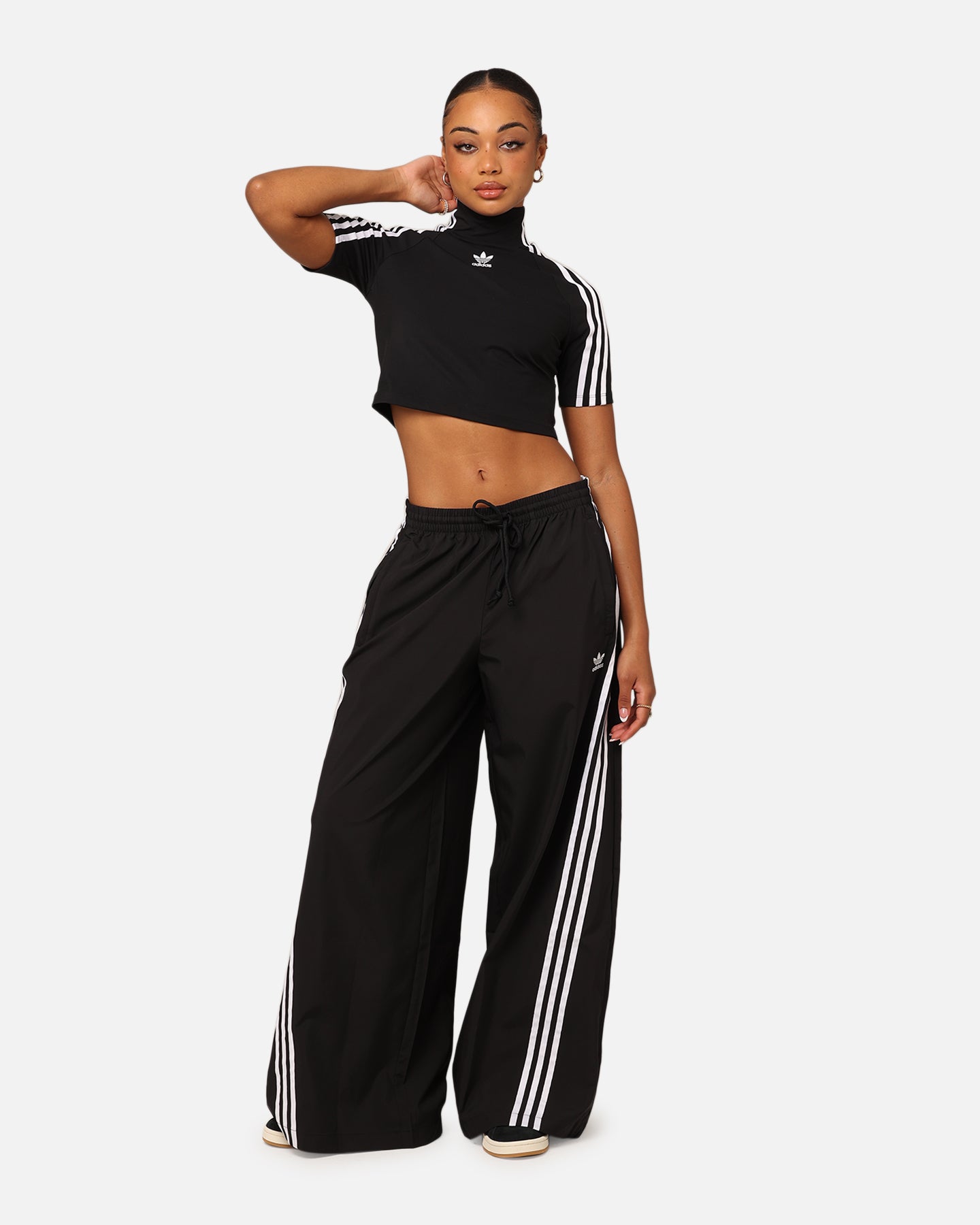 Adidas Adilenium Tight Short Sleeve T-Shirt for Women - Black Athletic Workout Top for Running, Yoga & Gym Training