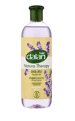 Dalan Natura Lavender Therapy Shower Gel - 500ml | Relaxing Aromatherapy Body Wash for Stress Relief & Better Sleep | Perfect for Bath Time, Spa Days & Self-Care Routines
