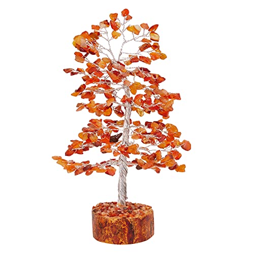Carnelian Silver Wire