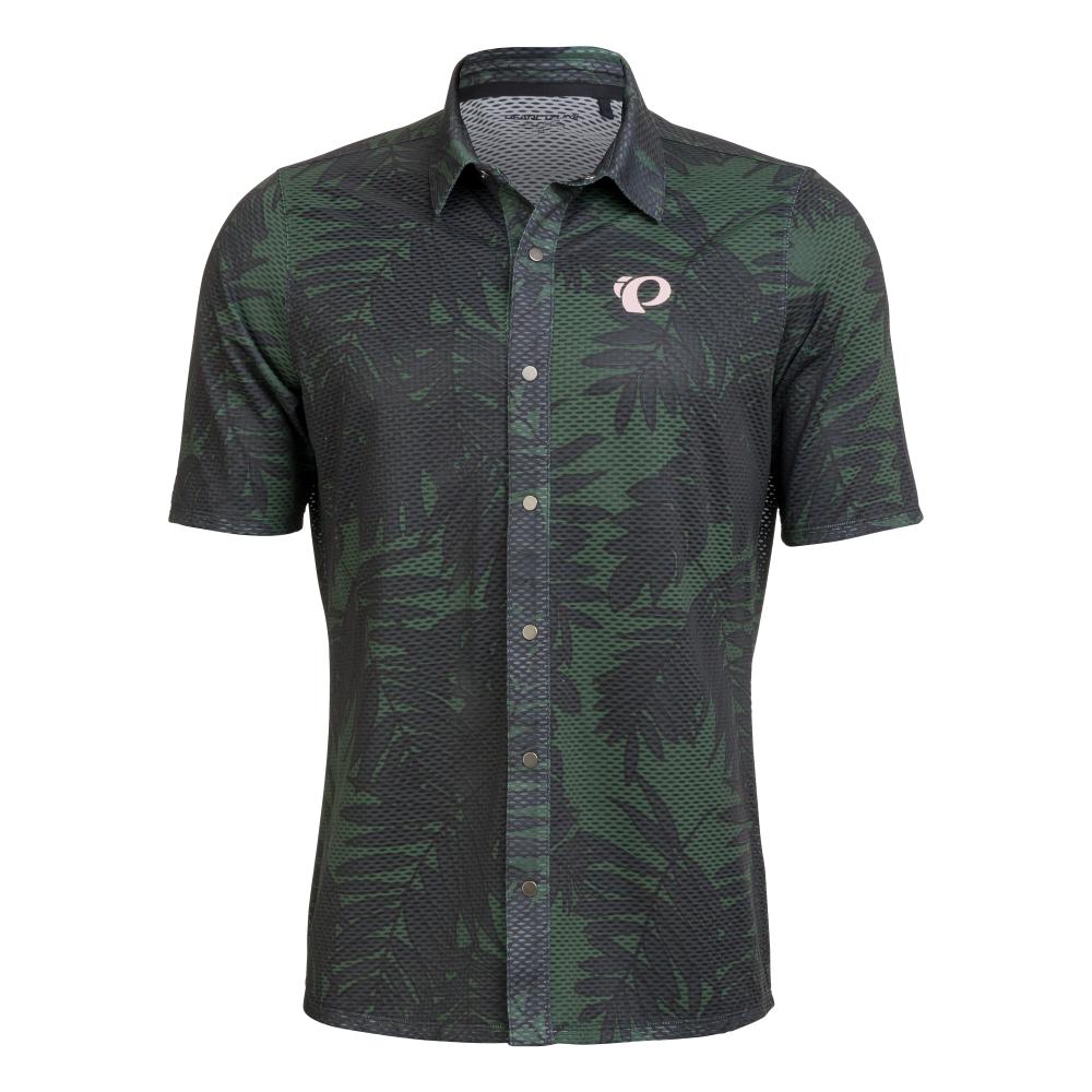 Men's Quick-Dry Hiking Short Sleeve Shirt - Canyon Tech Snap Performance Top for Outdoor Adventures & Travel