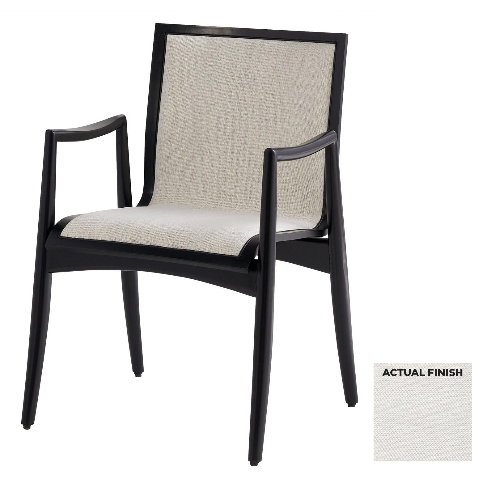 Cyan Design 11791 Vitra Chair J 18058 - Off White Geometric Weave Modern Accent Chair for Living Room, Bedroom & Office Decor
