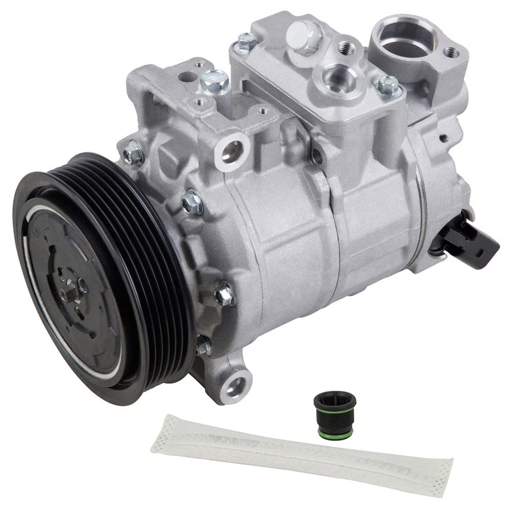 New 2020 Audi Q3 AC Compressor & A/C Drier Kit - 61-96687R2 OEM Replacement for Cooling System Repair | BuyAutoParts | Perfect for Summer Driving & HVAC Maintenance