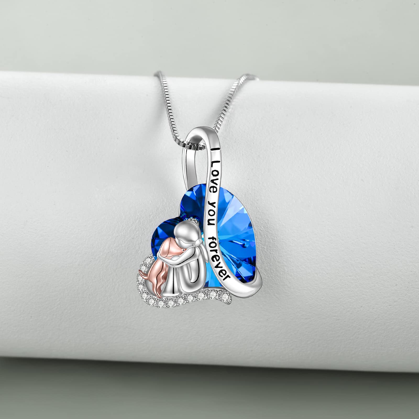 Sterling Silver Dog Pendant Necklace - Memorial Gift for Dog Lovers | Pet Keepsake Jewelry for Women