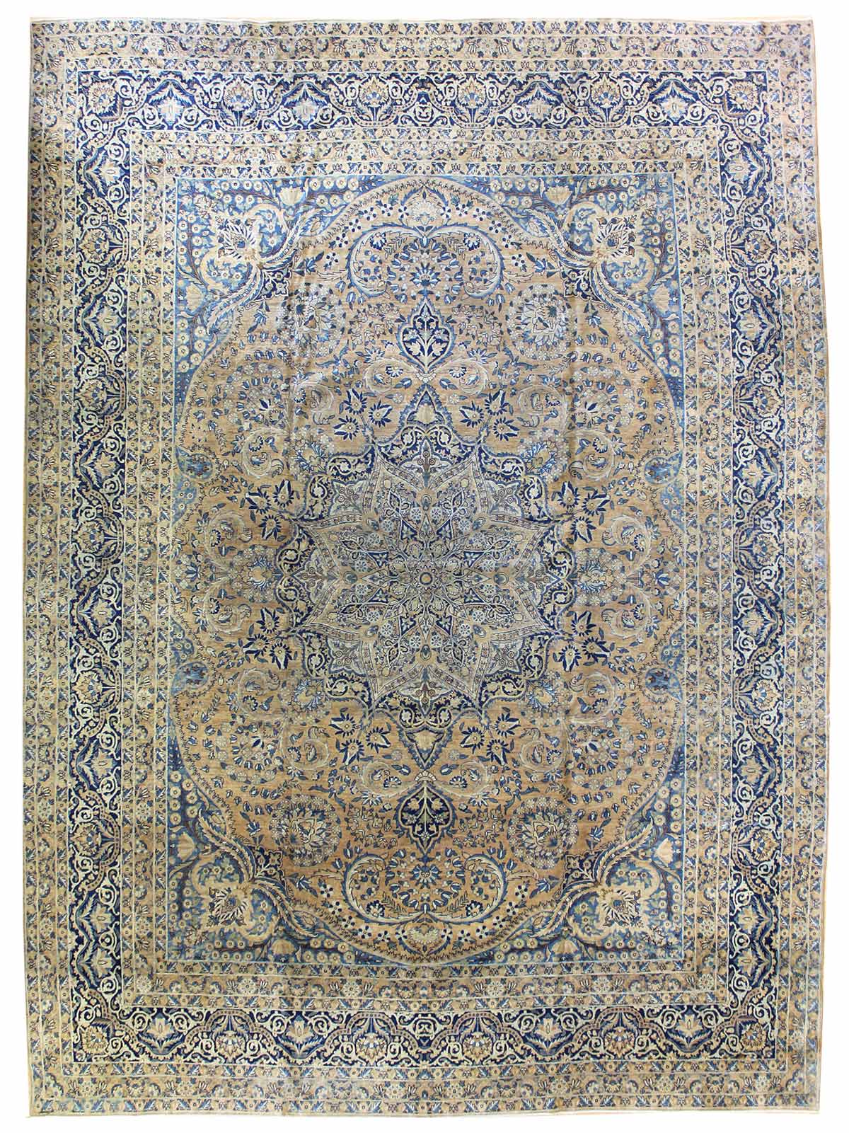 Antique Tabriz Handwoven Traditional Persian Rug - JF6989 | Perfect for Living Room, Bedroom & Home Decor