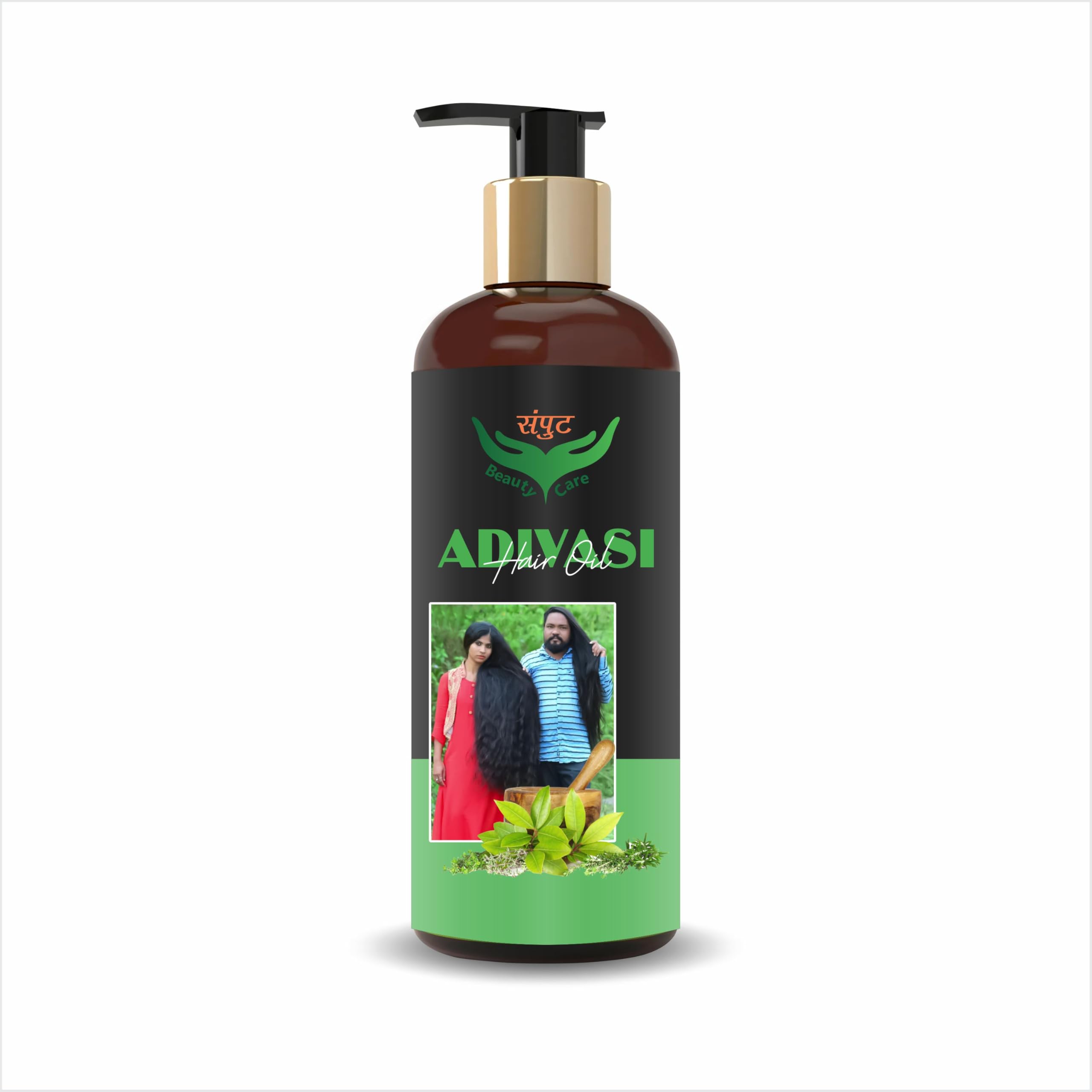Adivasi Herbal Hair Growth Oil - 250ml for Men & Women | Natural Hair Fall Control & Strengthening Treatment | Perfect for Daily Scalp Massage & Thicker Hair