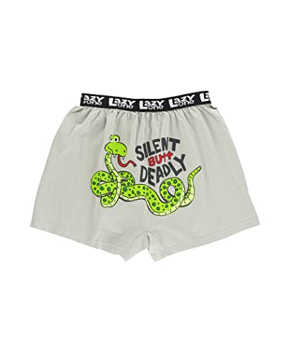 Silent Butt Deadly Grey Kids Boxer