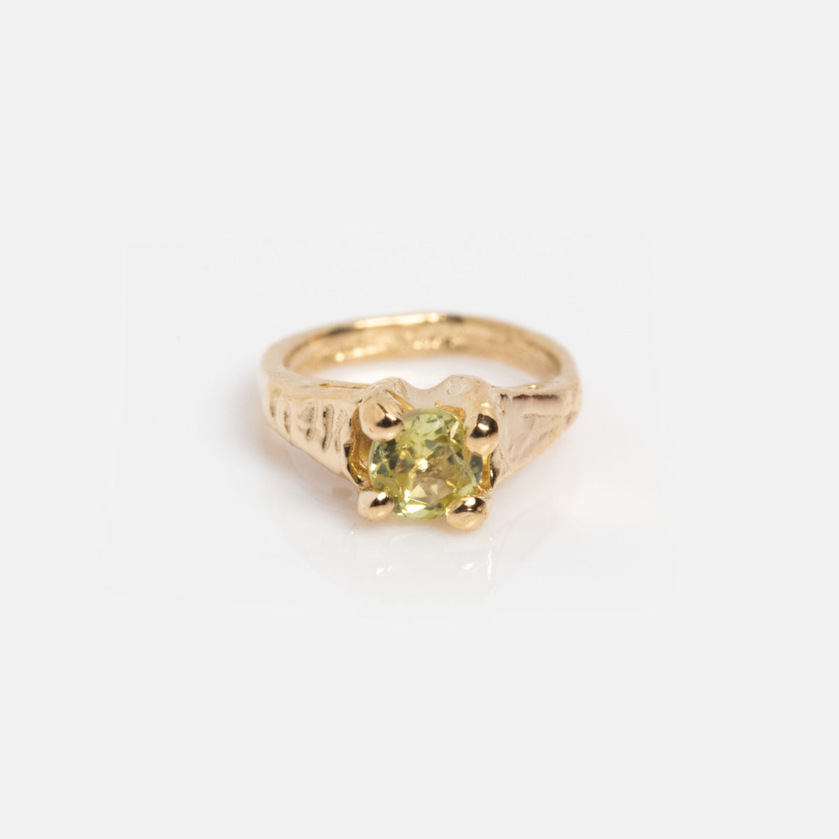 14K Gold Littlest Birthstone Ring Charm - Dainty Stackable Jewelry for Birthdays, Anniversaries & Everyday Wear