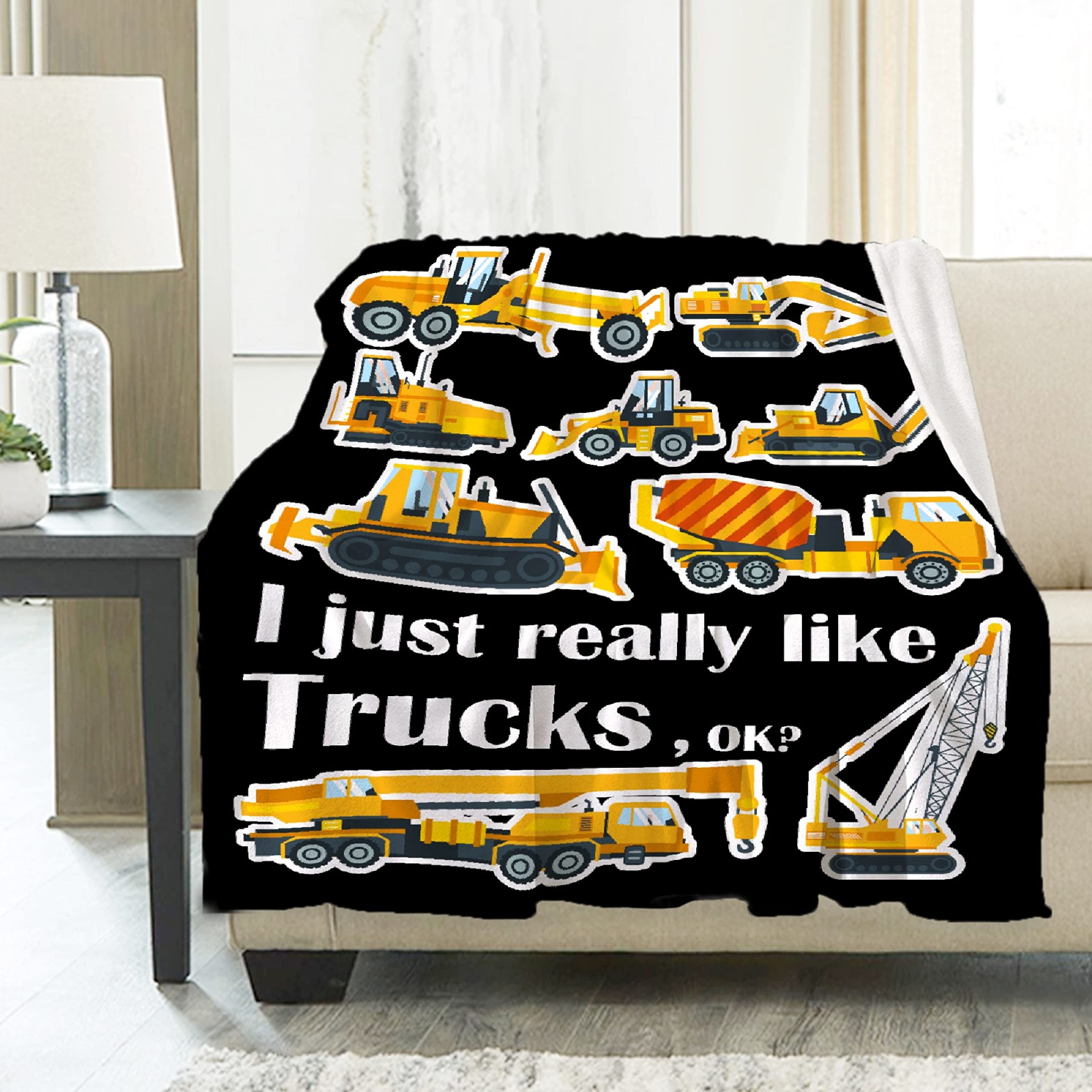 Ultra Soft Flannel Fleece Truck Blanket - 120