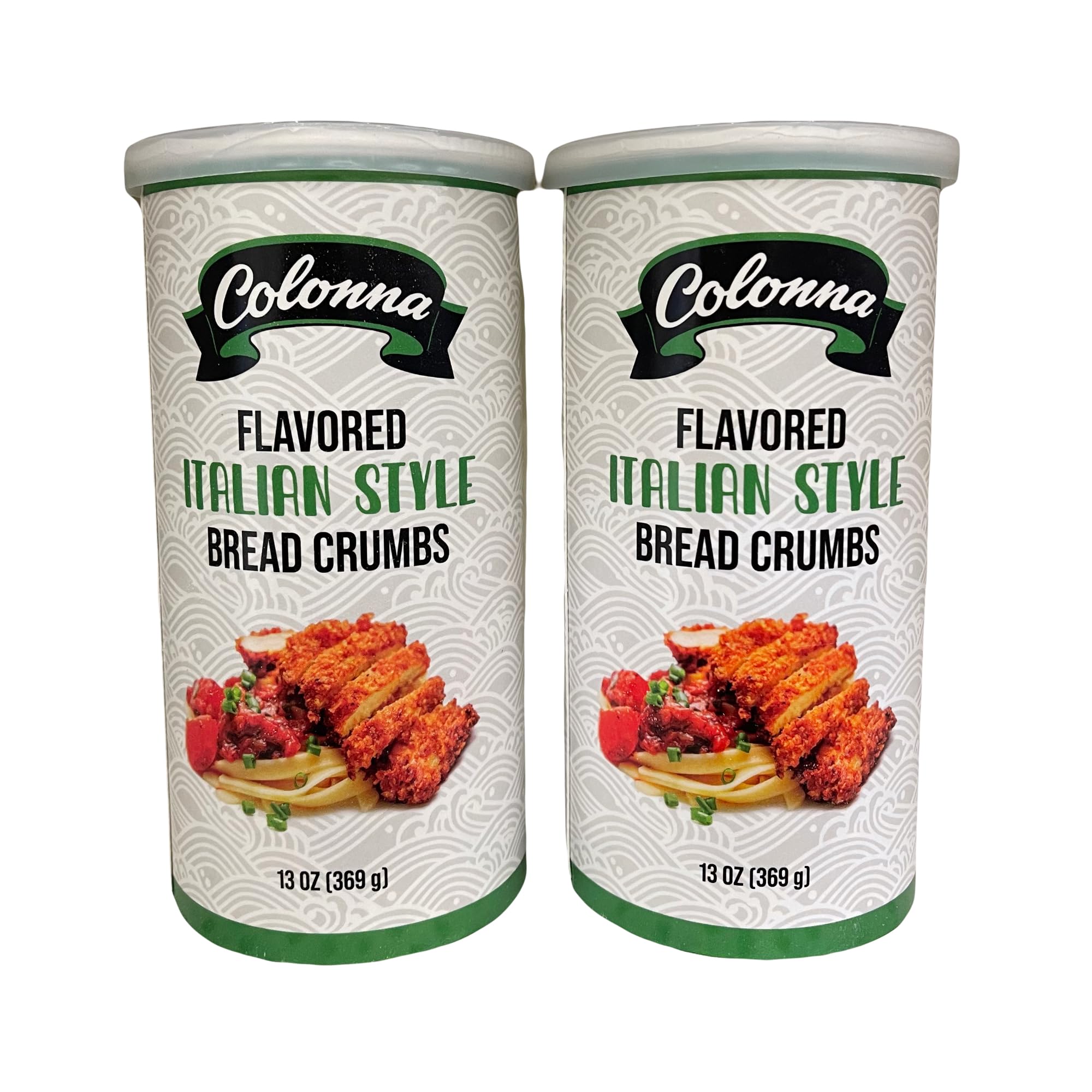 Italian Style Flavored Bread Crumbs by Colonna - 13 oz (Pack of 2) | Perfect for Breaded Chicken, Meatballs & Pasta Topping