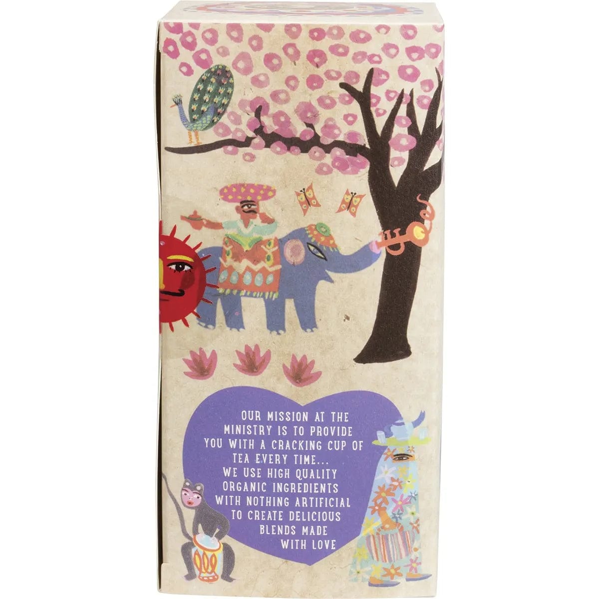 Ministry of Tea Organic The Big Sleep Herbal Tea Bags - 20 Count | Relaxing Bedtime Tea for Stress Relief & Better Sleep