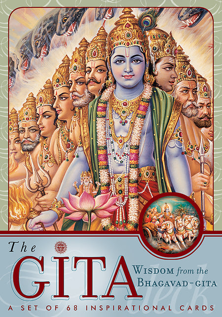 Gita Deck - Premium Yoga & Meditation Cards for Mindfulness Practice - Perfect for Home, Studio, and Outdoor Yoga Sessions