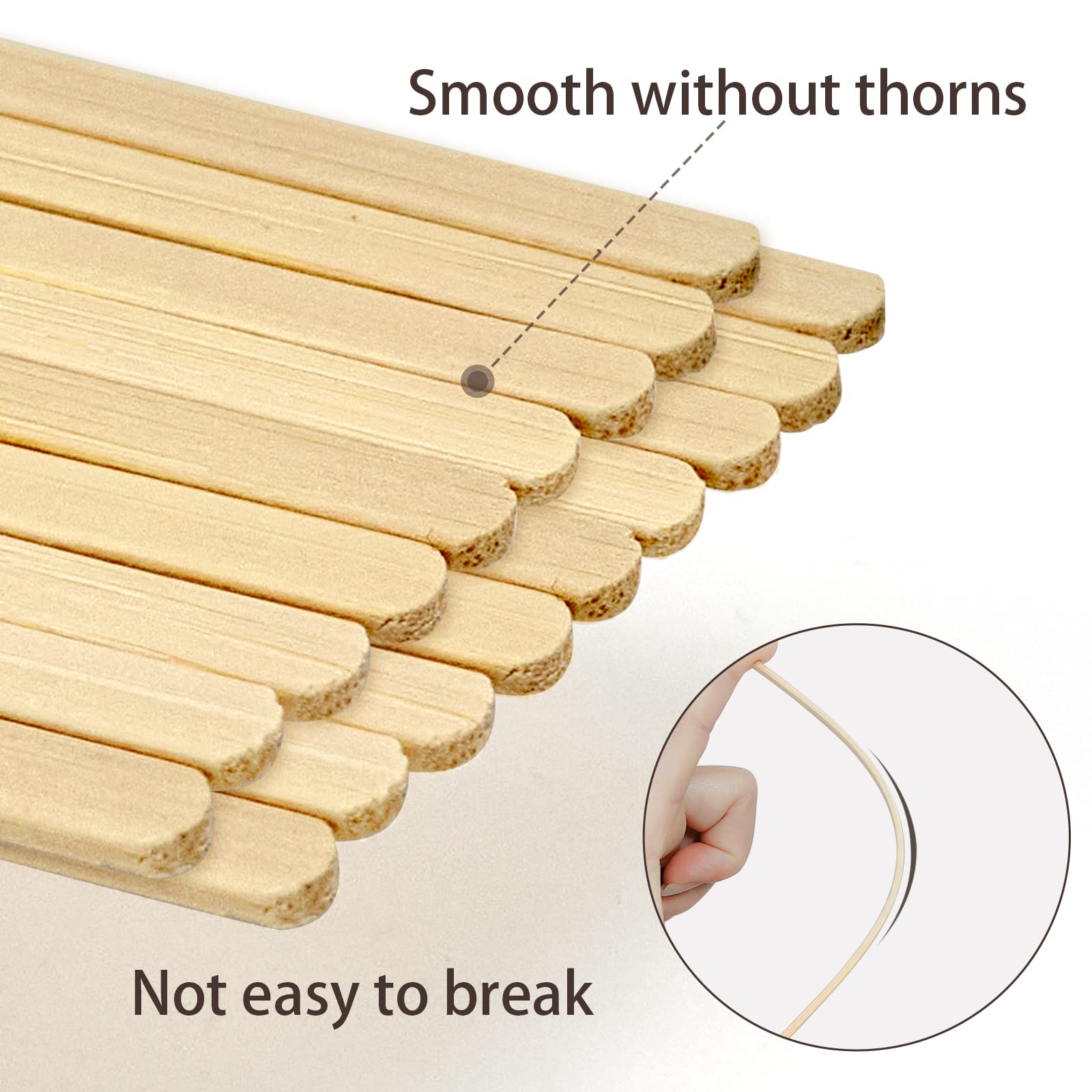Eco-Friendly Bamboo Coffee Stirrers - 250 Count Disposable Stir Sticks for Coffee, Tea & Cocktails (5.5 Inch, Smooth Ends) | Perfect for Home, Office, Cafes & Bars