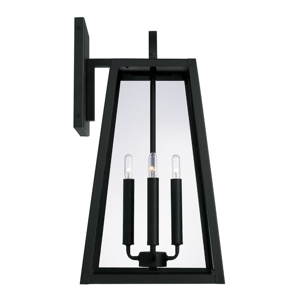 Andrew Outdoor Wall Lantern - Weatherproof LED Exterior Light Fixture for Porch, Patio & Garden - Dusk to Dawn Sensor & Rust-Resistant Metal Design