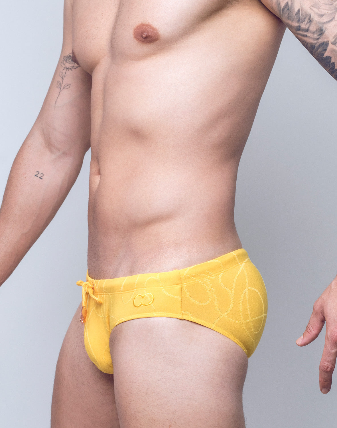 2Eros Textured Ripple Swim Brief V10 - Men's Fashion Swimwear for Beach & Pool - Perfect for Summer Vacations, Water Sports and Lounge Wear