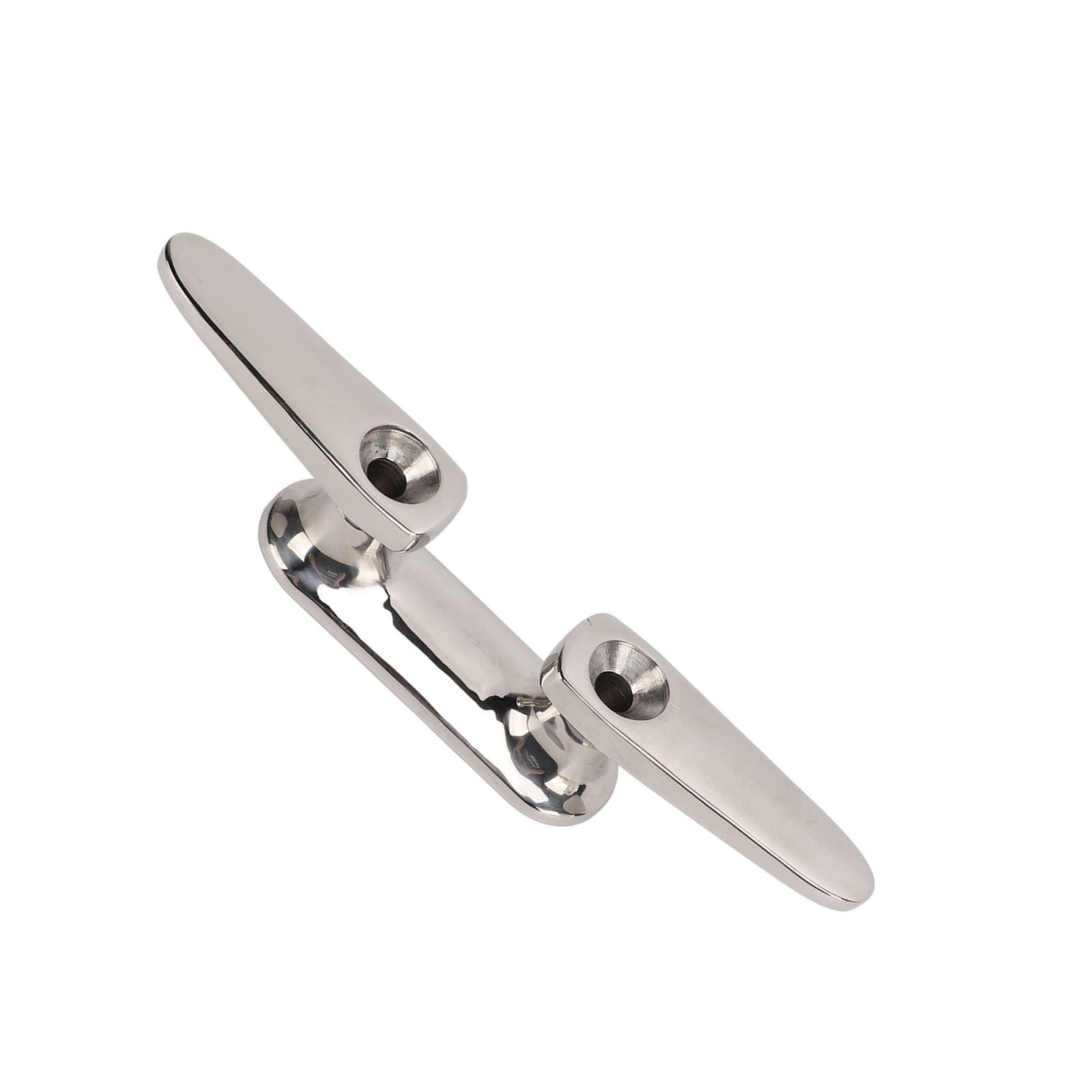 Premium 316 Stainless Steel Marine Cleat - Heavy Duty Boat Cleats for Yachts, Sailboats & Docks - Corrosion Resistant Deck Hardware for Easy Rope Tie-Down & Mooring