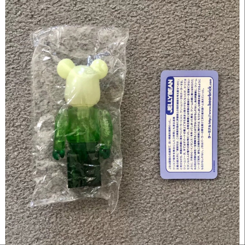 Bearbrick Series 23 JELLYBEAN Mojito 100% Collectible Vinyl Art Toy - Limited Edition Designer Figure for Display & Gift Giving - Perfect for Home Decor, Office Collection, and Pop Culture Enthusiasts