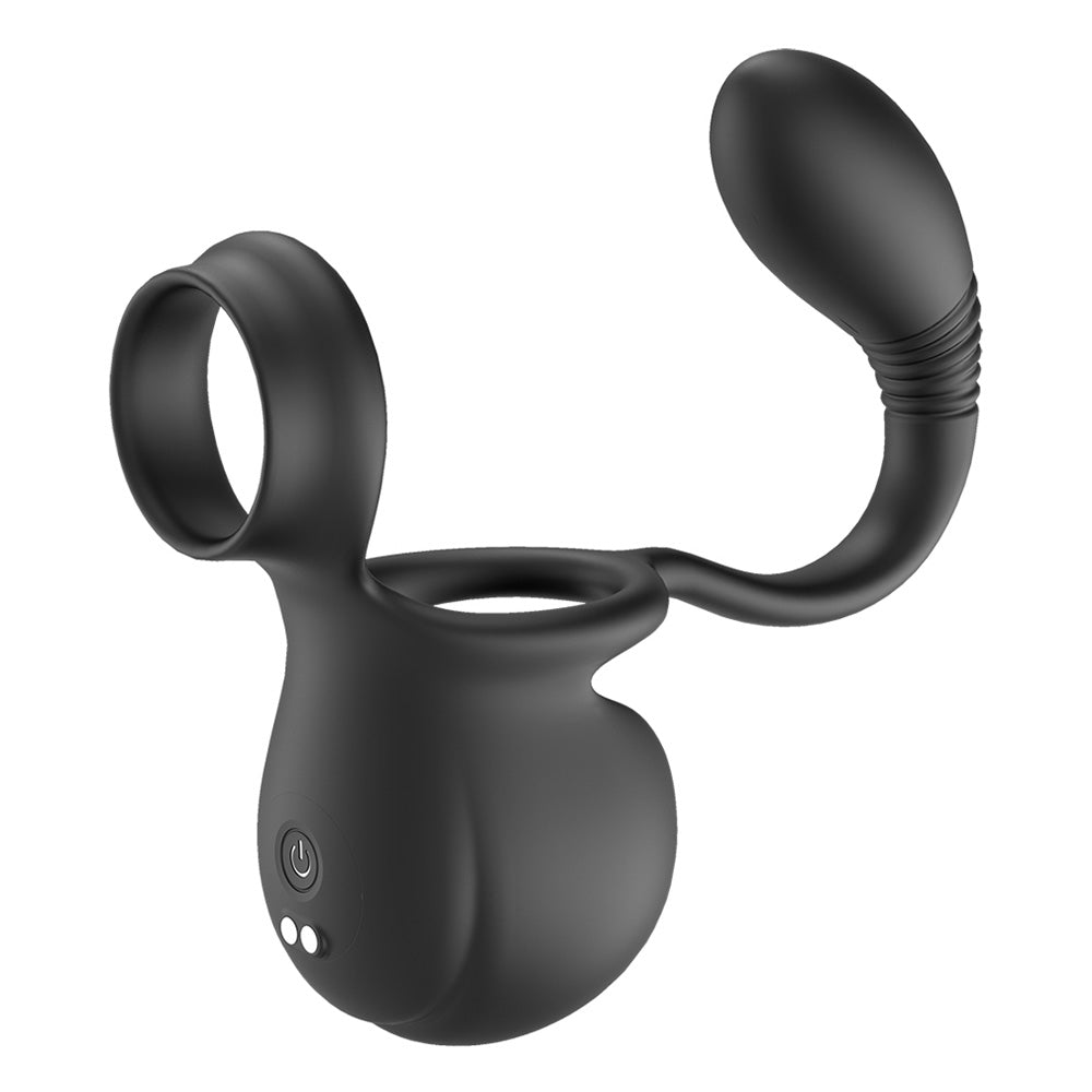 Aphrodisia Male Wearable Vibrating Balls & Prostate Stimulator - Hands-Free Pleasure for Couples Play & Solo Exploration