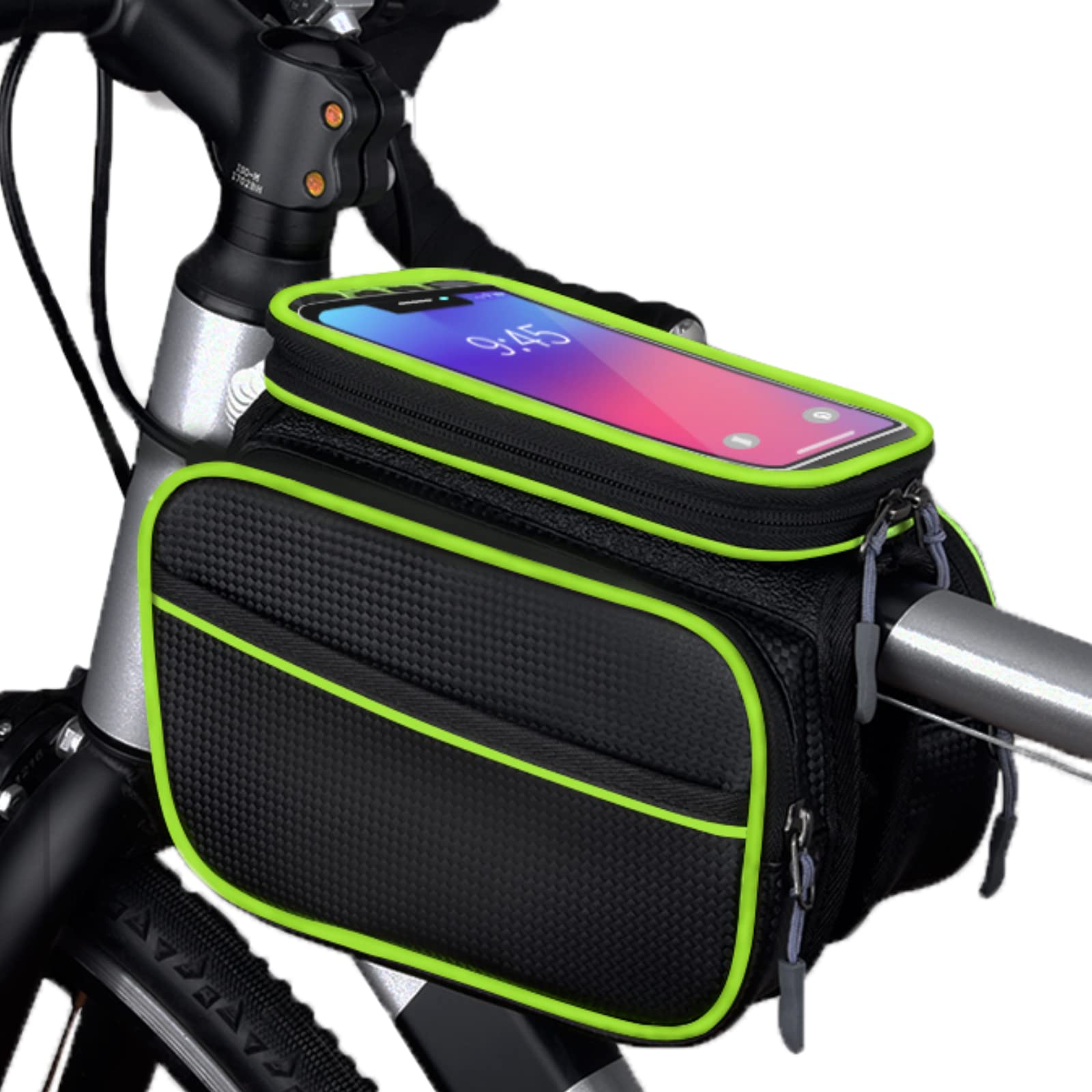 XUELIN-8 Bike Frame Bag - Waterproof Bicycle Storage Pouch for Cycling Accessories - Perfect for Mountain Bikes, Road Bikes & Commuting