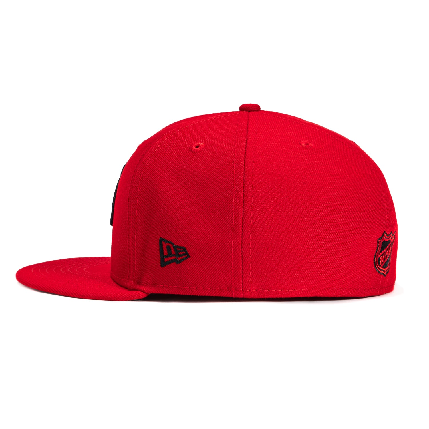New Era 59Fifty Chicago Blackhawks Snapback Hat - Red - Official NHL Licensed Cap for Men & Women - Perfect for Sports Games, Streetwear & Casual Outfits