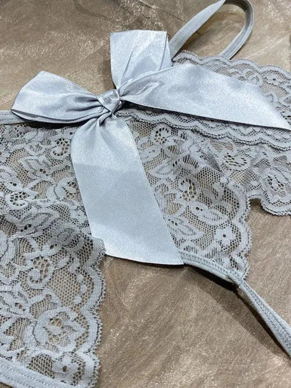 Pure Desire Women's Lace Thong Underwear - Sexy Comfortable Panties for Everyday Wear & Special Occasions