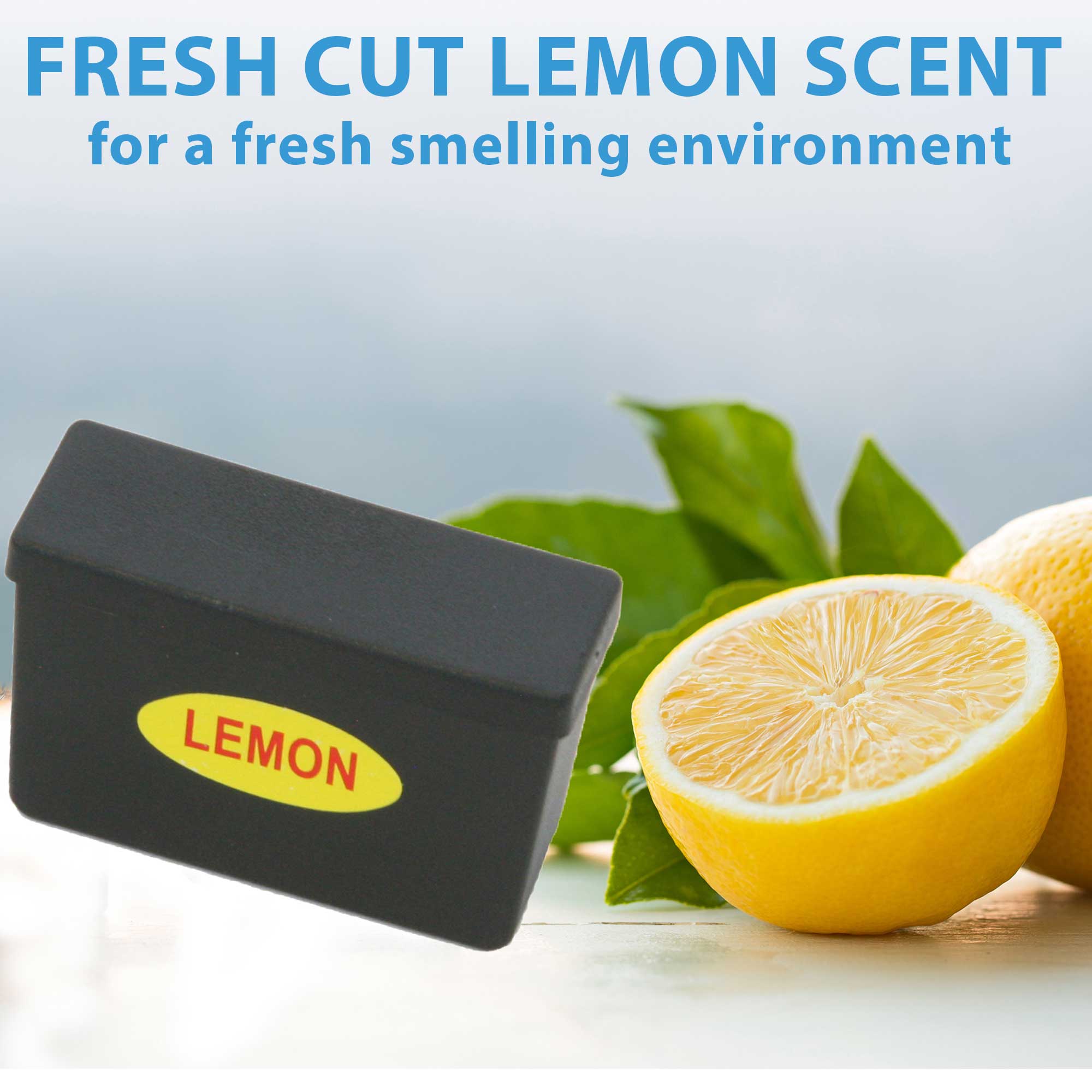 Lemon Scented Refills 3-Pack for Sensor Trash Cans - Compatible with MT02SS, MT02SW, MT04SS & MT04SW Models - Fresh Kitchen & Bathroom Odor Control