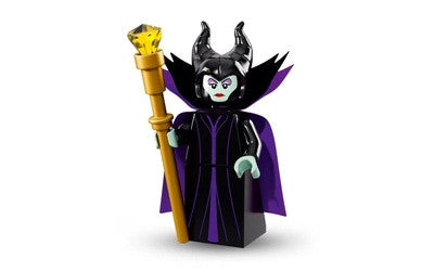 Maleficent Disney Series 1 LEGO Minifigure - Official Disney Collectible Minifig for Display & Play - Perfect for Disney Fans & LEGO Collectors