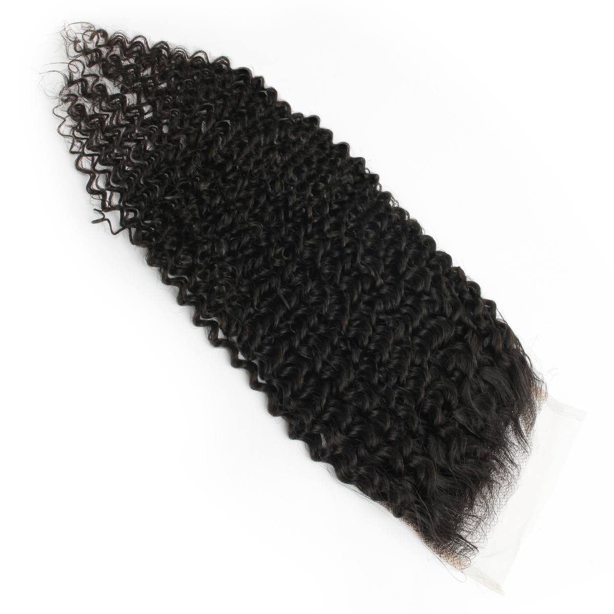 5x5 HD Lace Jerry Curl Human Hair Closure - Natural Black Body Wave Hairpiece for Women | Perfect for Protective Styles, Weaves & Wig Making