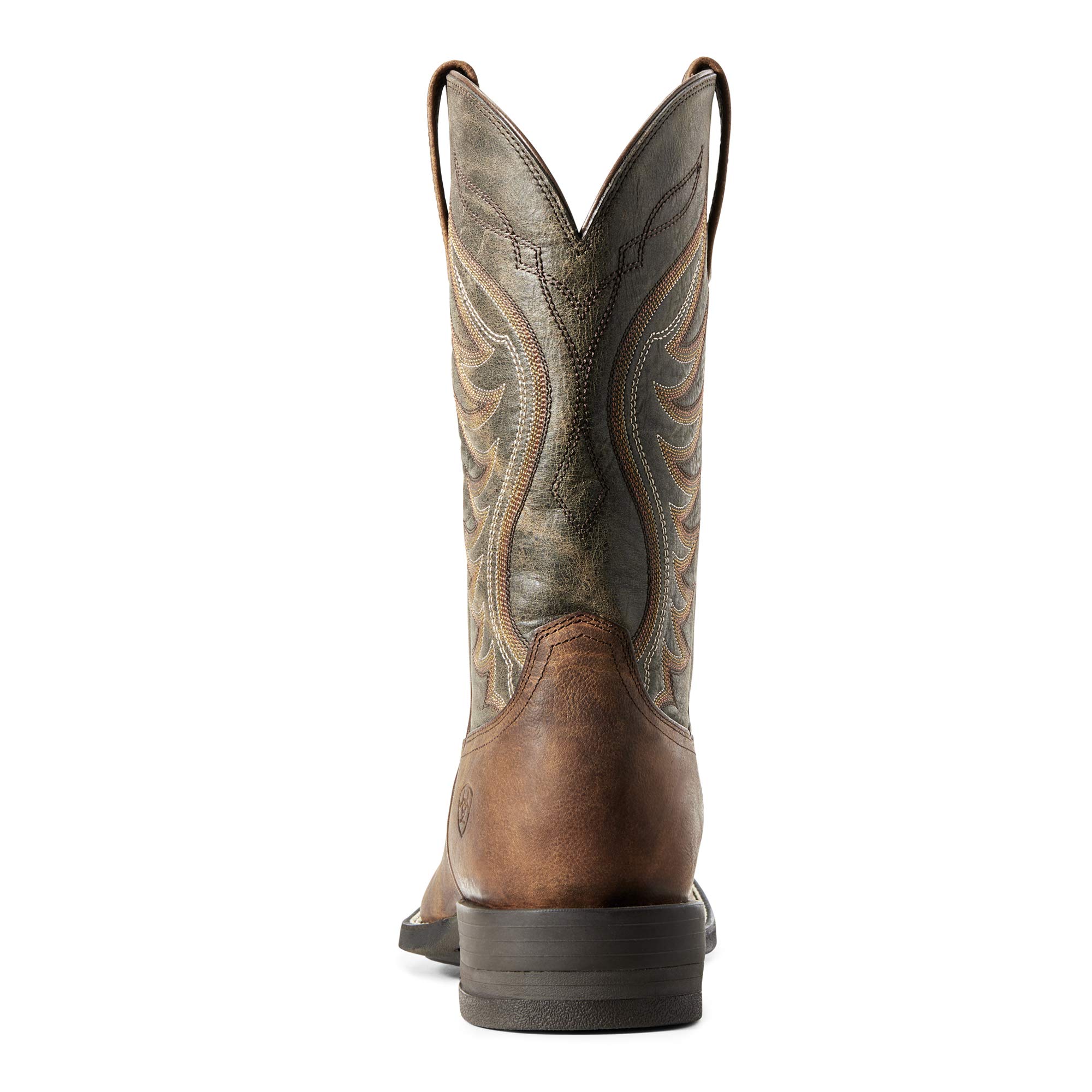 Ariat Men's Amos Western Boot - Durable Cowboy Boots for Riding & Work | Comfortable & Stylish for Ranch, Rodeo & Outdoor Activities