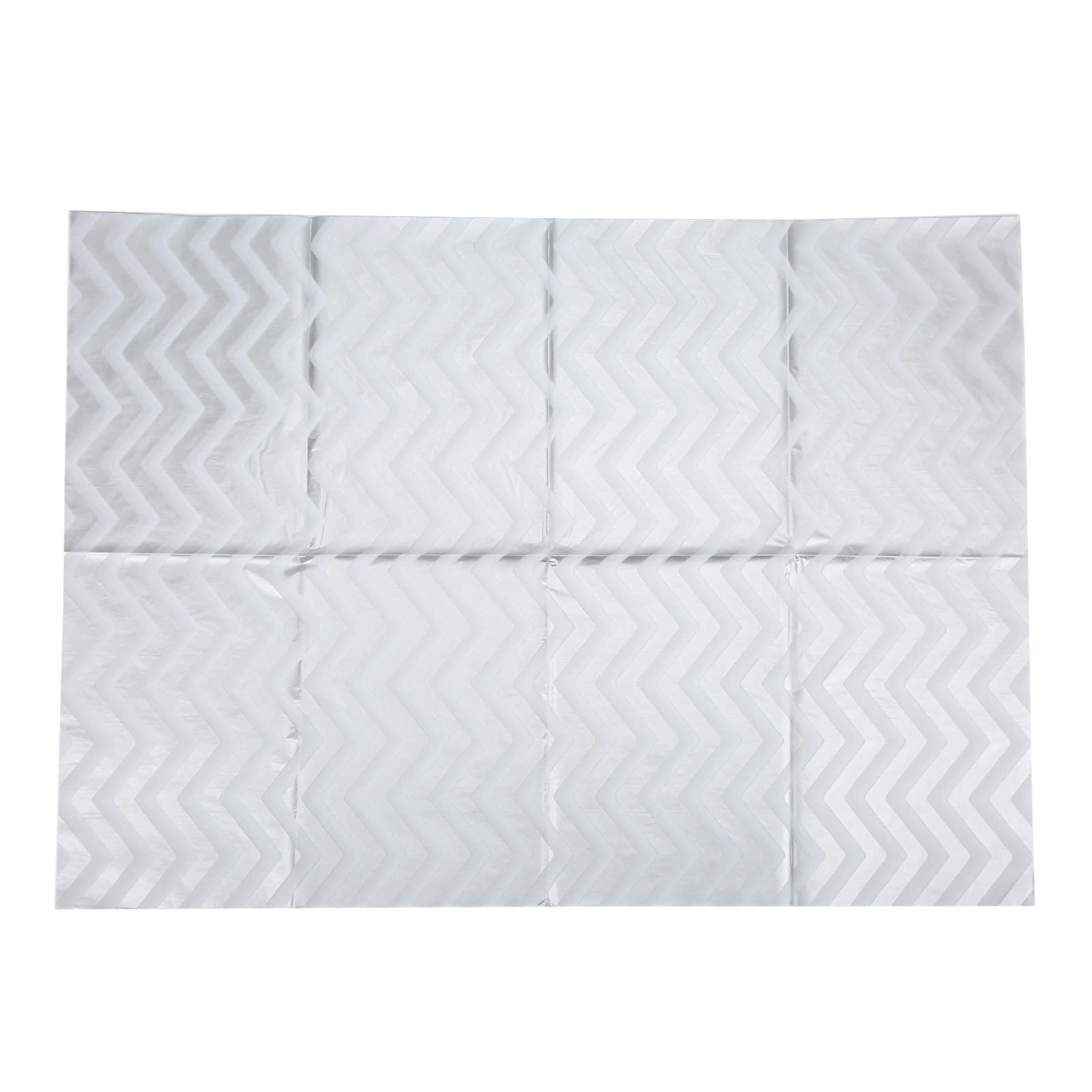 Premium Silver Wrapping Tissue Paper - 40Pcs Bulk White & Metallic Silver Gift Wrap Paper for Birthday, Wedding, Christmas Presents & Party Decorations | Elegant Gift Wrapping for Jewelry, Cosmetics & Luxury Items | Perfect for DIY Crafts, Holiday Gifts & Special Occasions