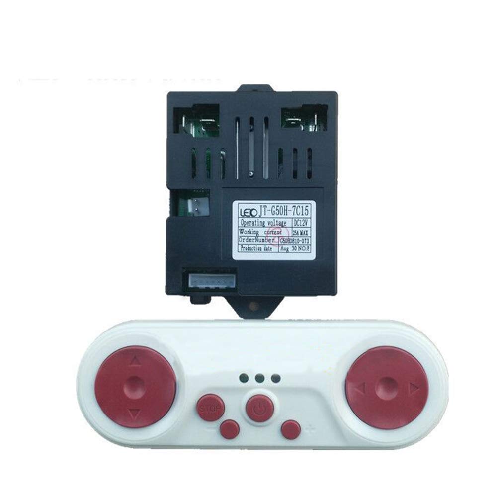 12V Kids Ride On Car Remote Control Kit - 2.4G Bluetooth Controller & Receiver for Children's Electric Vehicles | Replacement Parts for Power Wheels Toys (Perfect for Birthday Gifts & Outdoor Play)