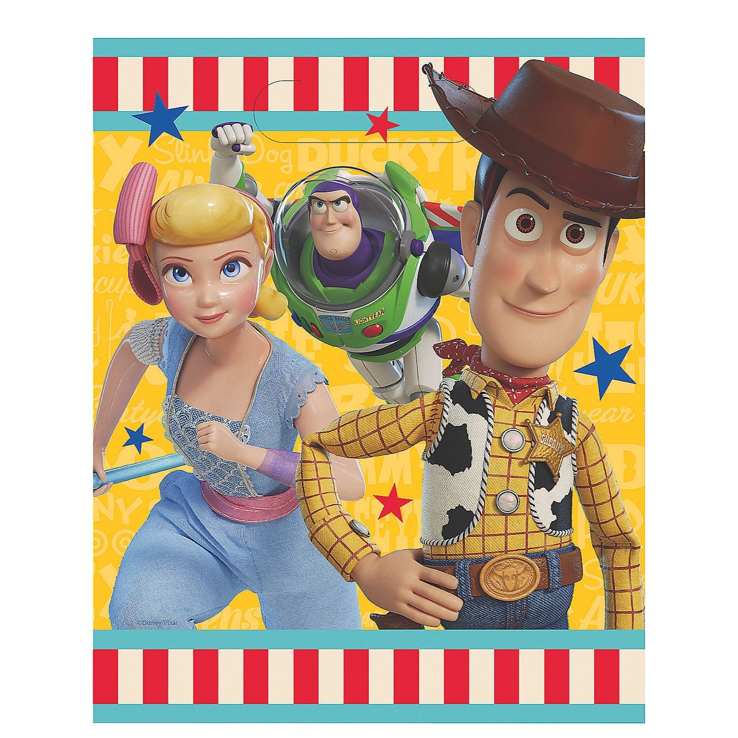 Toy Story 4 Party Favor Loot Bags - 8 Pack for Kids Birthday Party Supplies & Goodie Bags - Perfect for Disney Themed Parties, Classroom Rewards, and Pinata Fillers