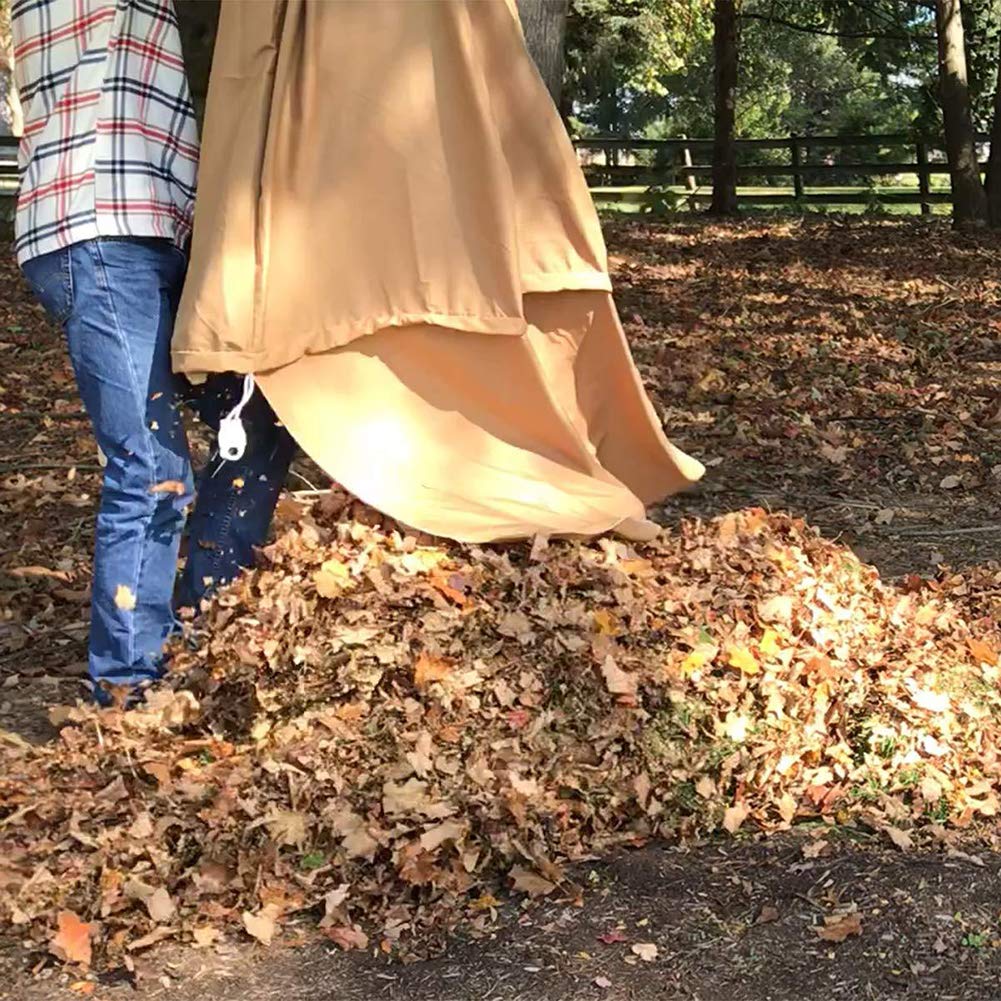 Large Capacity Reusable Garden Riding Mower Leaf Bag - Durable Tearproof Lawn Tractor Waste Bag for Grass Clippings & Yard Debris | Perfect for Fall Cleanup, Lawn Maintenance & Landscaping