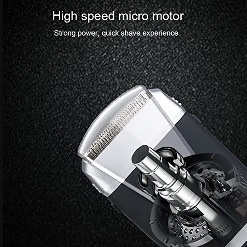 Best Electric Razor for Men - Powerful Wet & Dry USB Rechargeable Shaver with Washable Foil - Perfect for Travel, Home & Gym Grooming