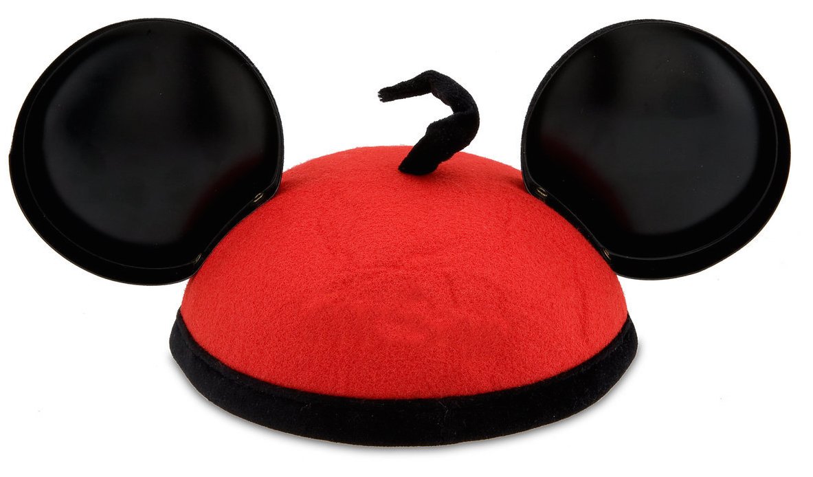 Disney Mickey Mouse Ear Pants Hat - Cute Cartoon Character Costume Accessory for Cosplay, Halloween, Theme Parks & Disney Fans
