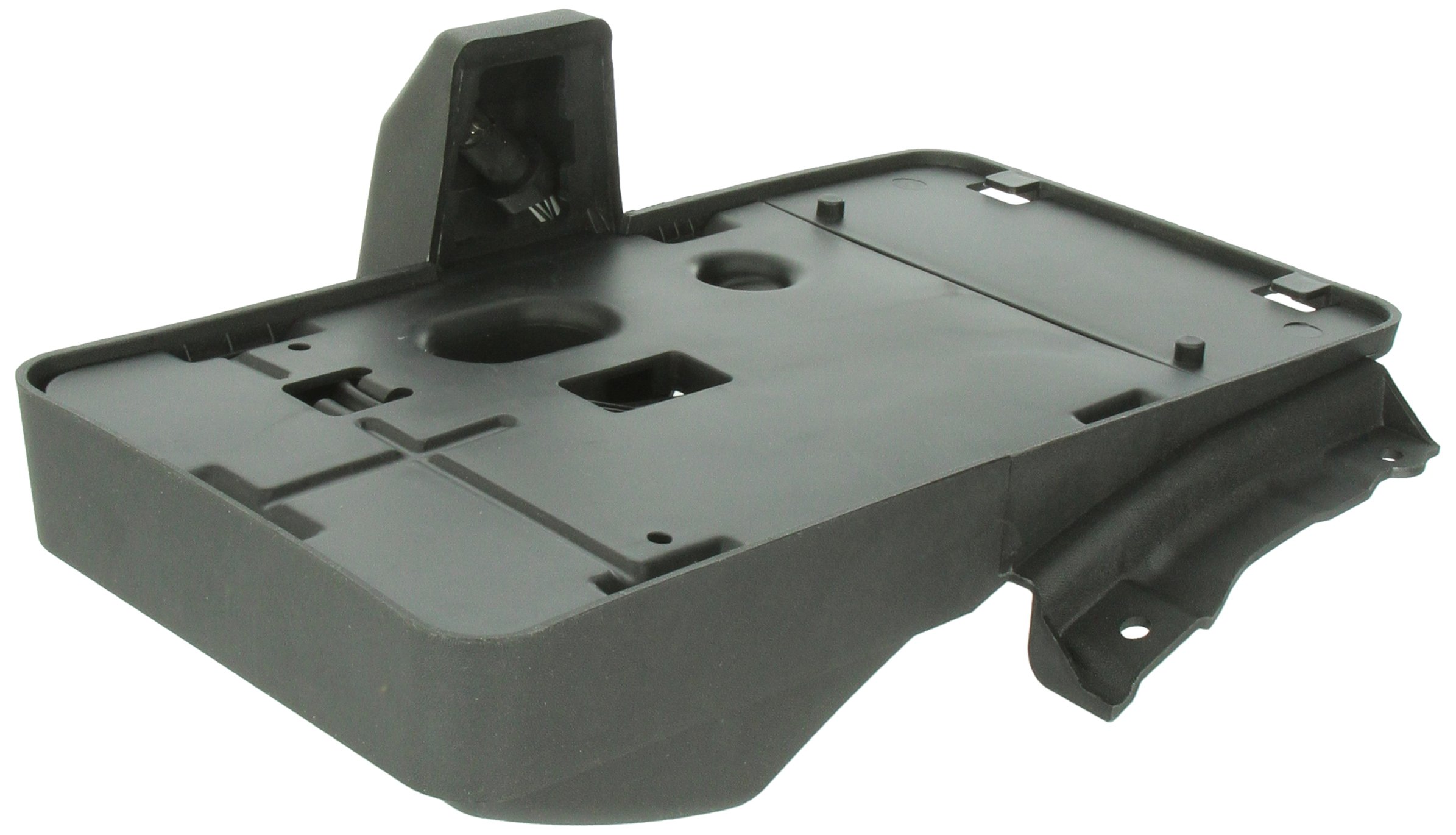 Crown Automotive Black License Plate Bracket - Universal Fit for Cars, Trucks & SUVs - Durable Front or Rear Mounting Solution
