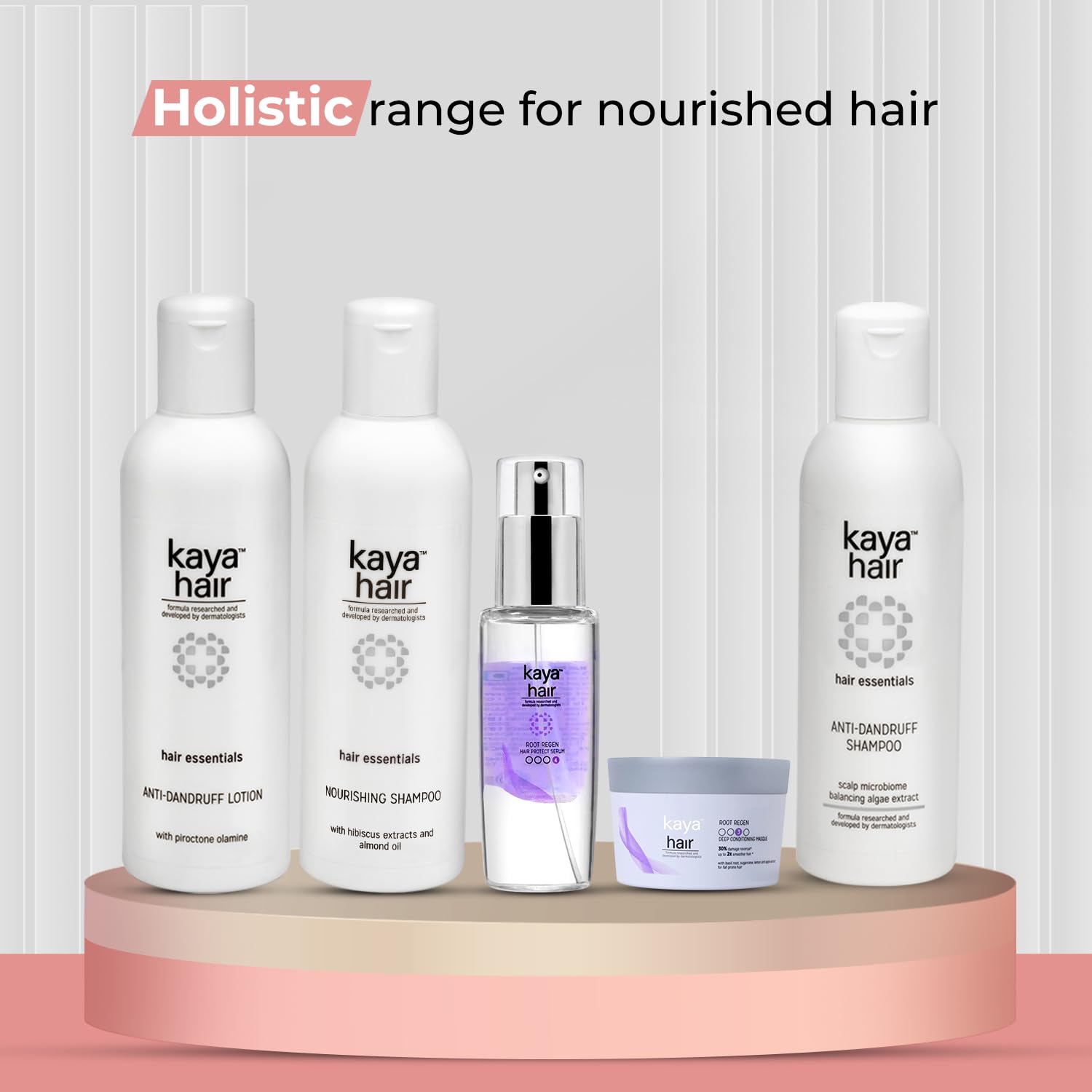 Kaya Clinic Hair Nourishing Shampoo with Hibiscus & Almond Oil - 200ml Anti-Breakage Formula for Softer, Healthier Hair - Perfect for Daily Hair Care & Damaged Hair Repair