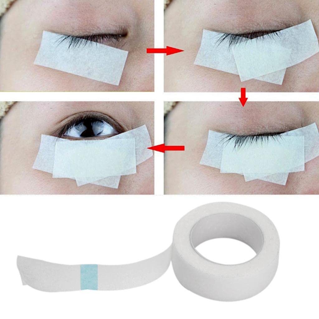 Professional SDR Eyelash Extension Supplies - Individual Lash Tape & Micropore Paper Gauze for Precise Eyelash Application - Perfect for Salon, Home Use & Professional Lash Artists