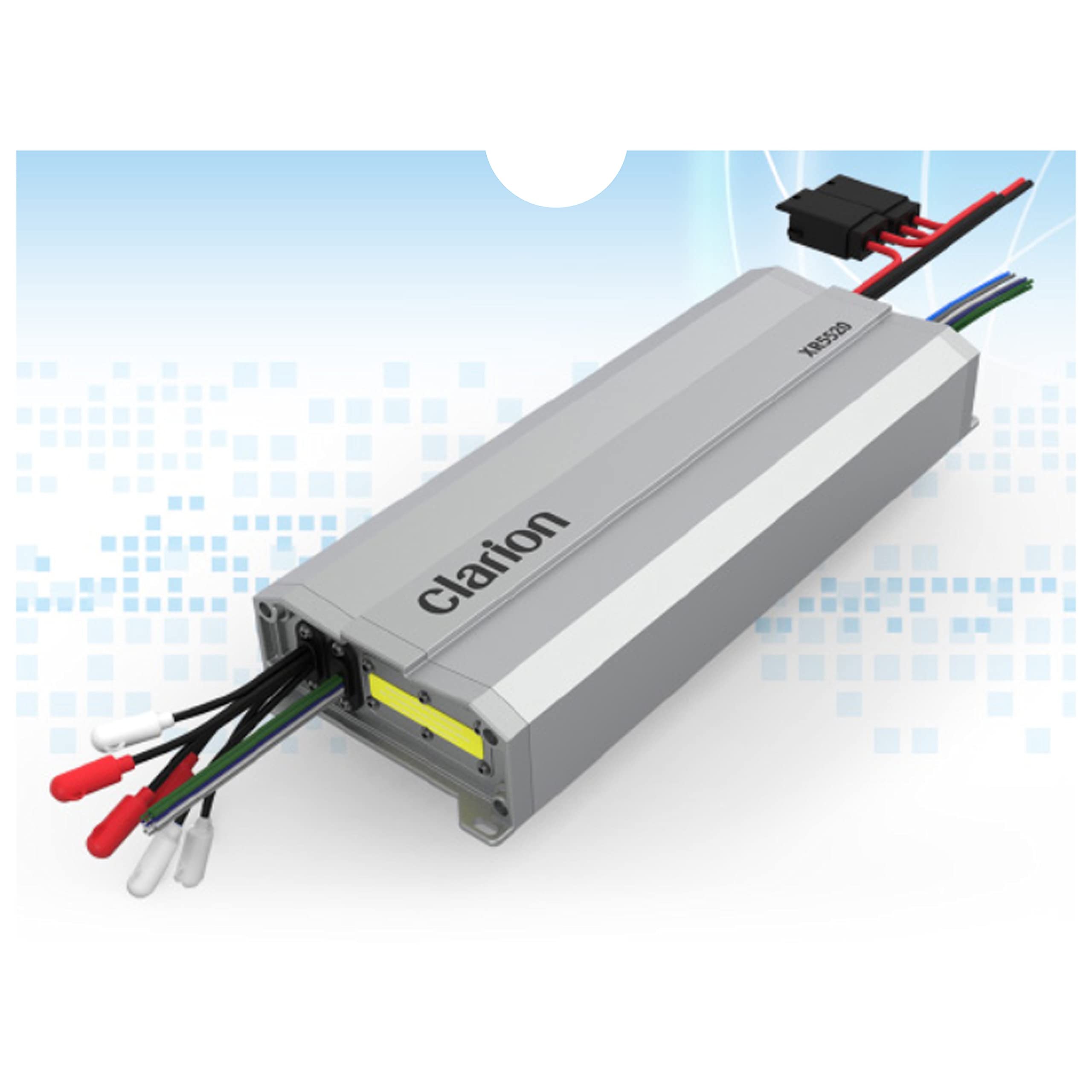 Clarion XR5520 800W 5-Channel Class D Car Amplifier with Subwoofer - High Power Audio System for Cars, Trucks & SUVs | Includes Gravity Magnet Phone Holder | Perfect for Road Trips, Commuting & Bass Enthusiasts