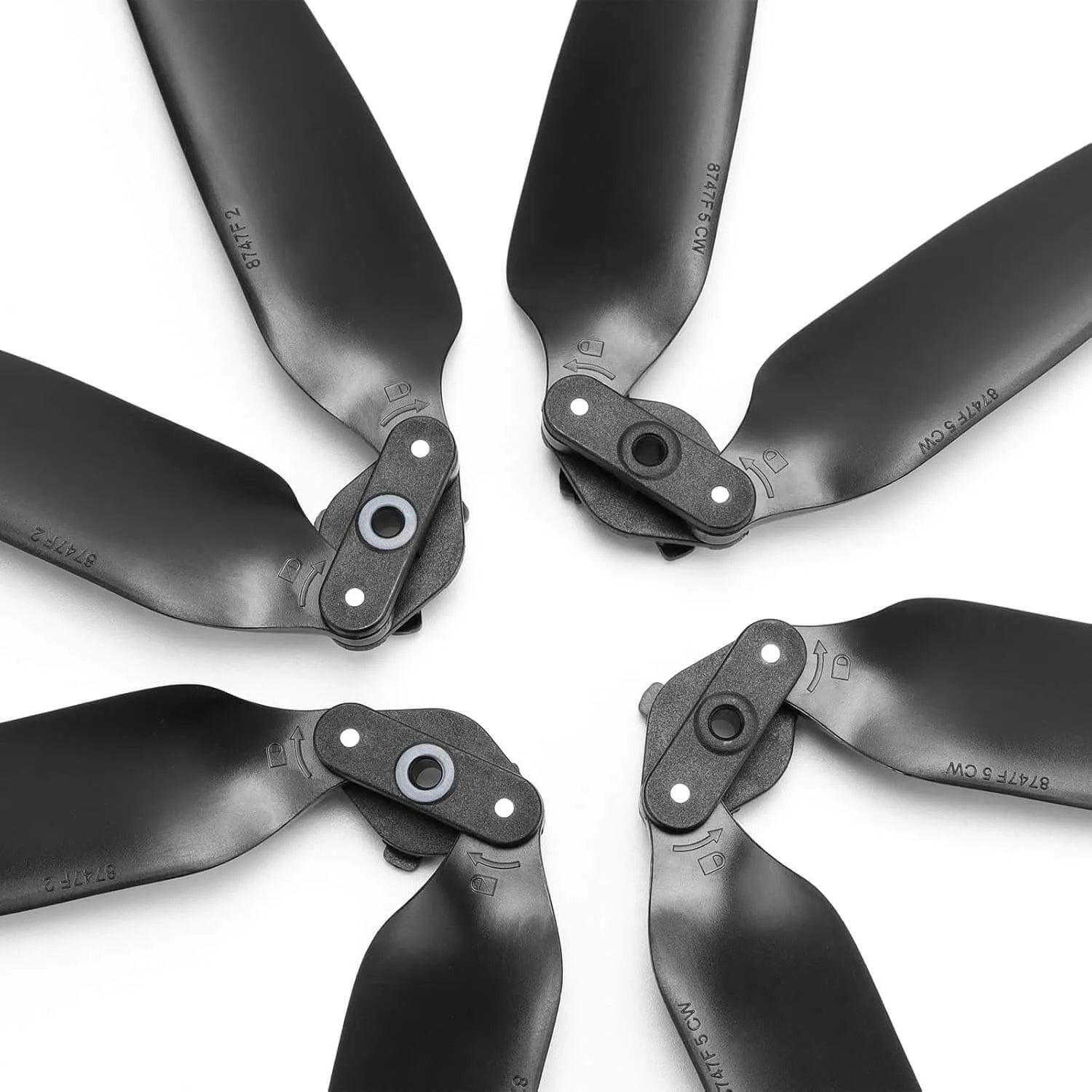DJI Air 3 Propellers Blades - Low Noise Replacement Drone Accessories (2 Pairs) - Compatible with DJI AIR 3 Drone for Smooth Aerial Photography & Videography