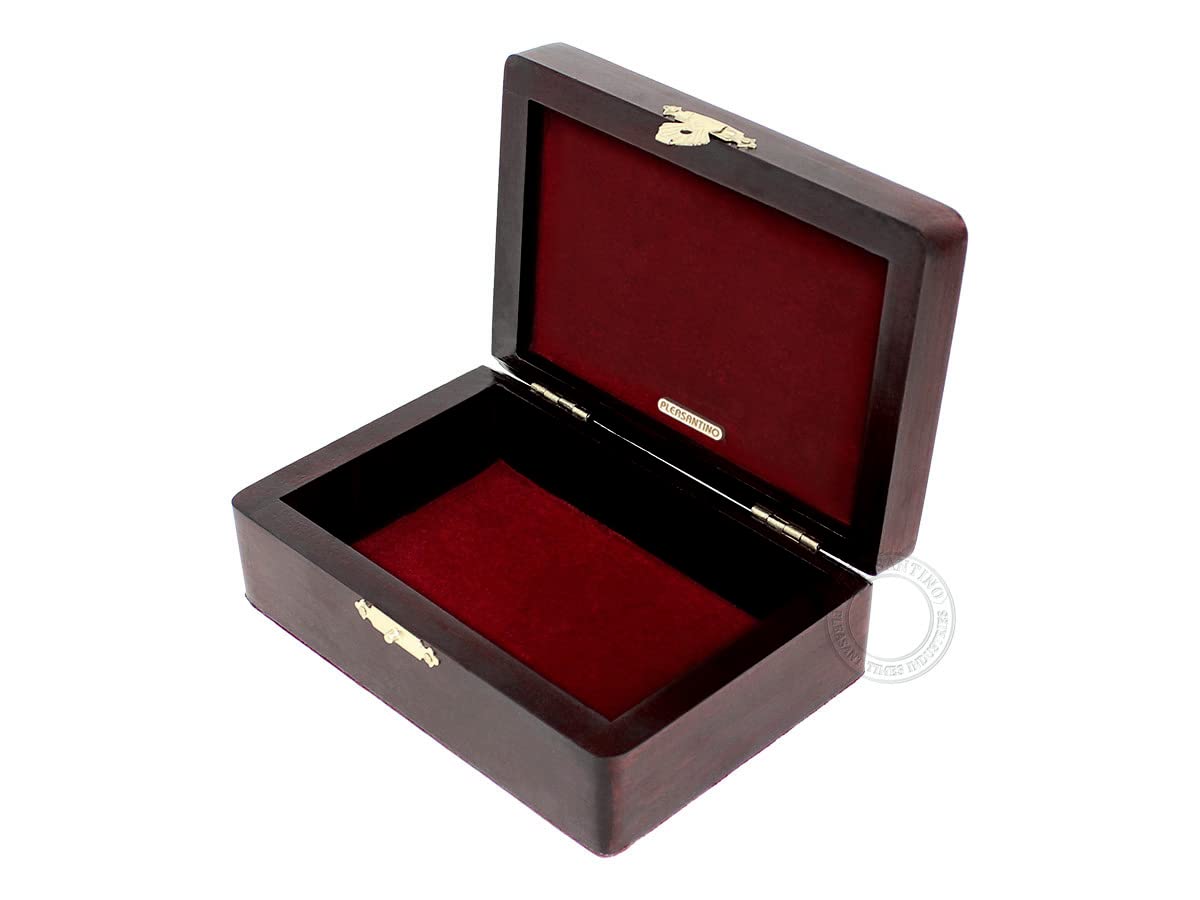 Handmade Taj Mahal Wooden Jewelry Box - Personalized Engraved Gift for Watches & Keepsakes (8x6 Inch)