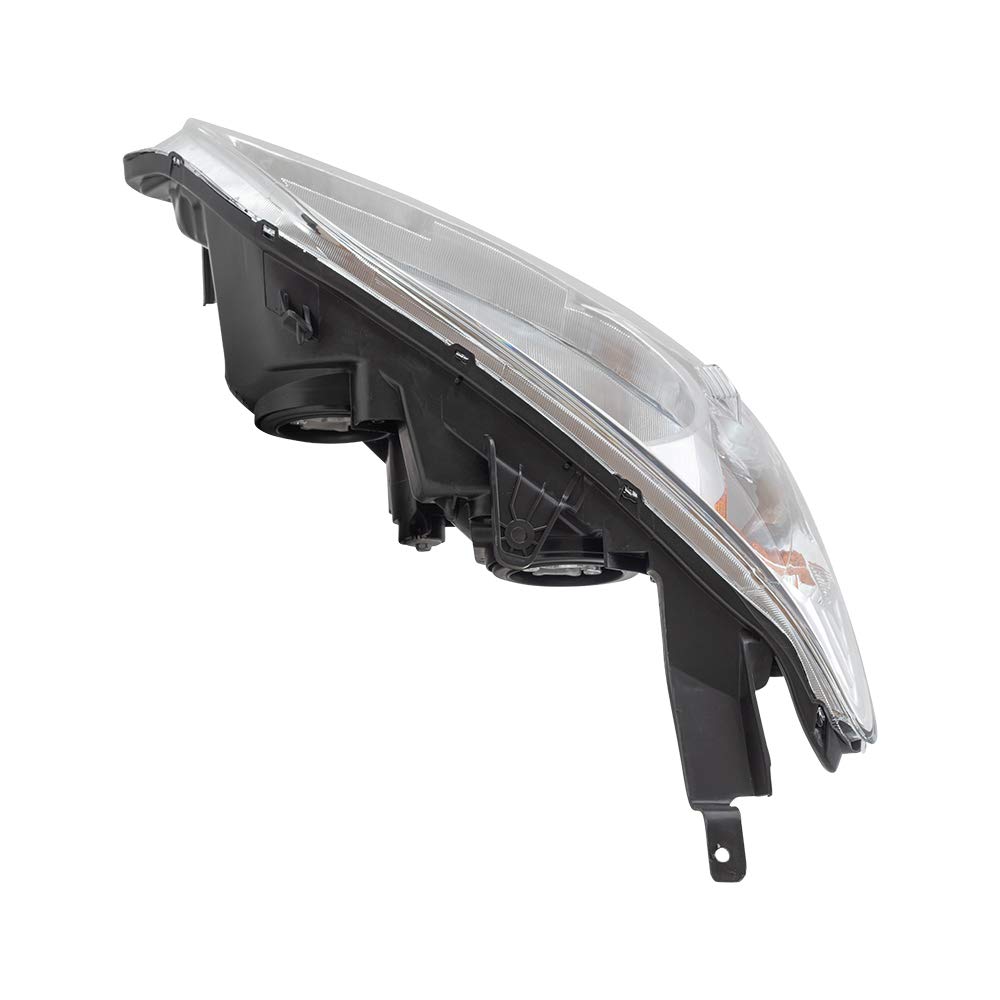 Brock Replacement Halogen Headlights for 2004-2005 Honda Civic - Driver & Passenger Side Headlamps (33151-S5A-A51, 33101-S5A-A51) - Perfect for Night Driving & Road Safety