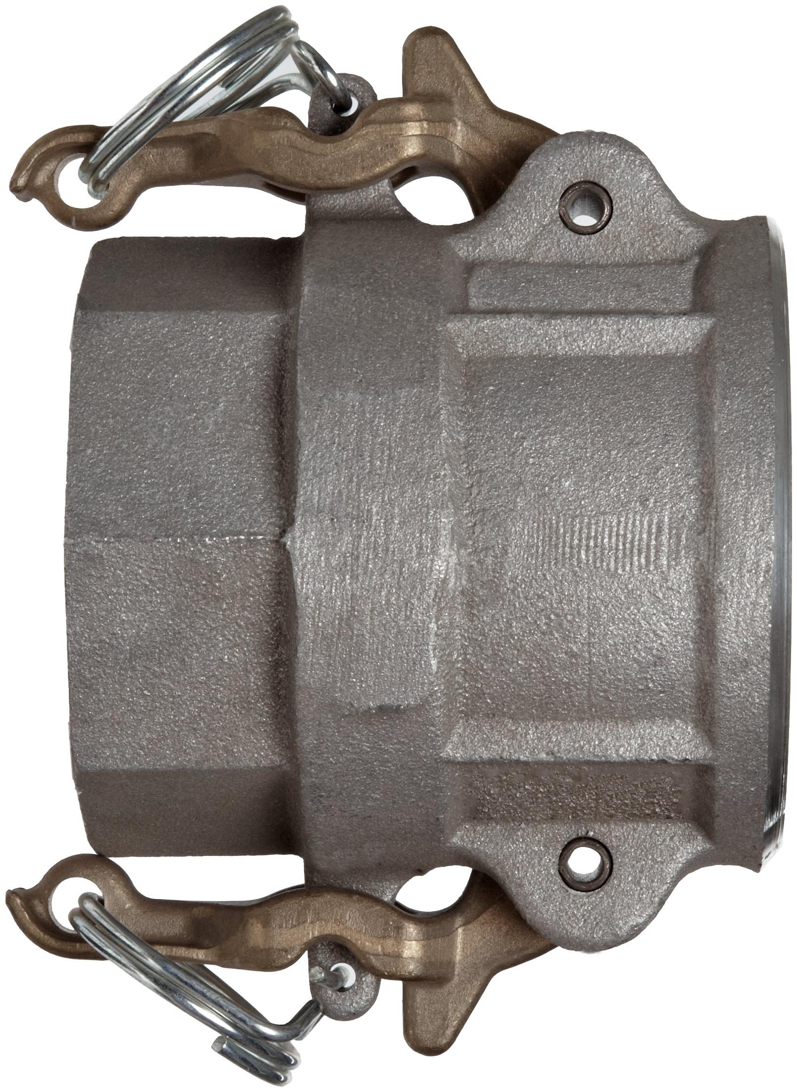 Dixon AD200 2 Inch Aluminum Type D Female Coupler - Heavy Duty Hydraulic Hose Fitting for Construction, Agriculture & Industrial Equipment