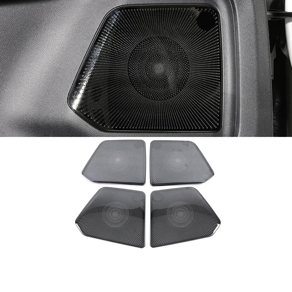 Ford Escape Kuga 2020-2023 Car Speaker Cover Trim - Premium Door Sound Speaker Cover Frame Sticker for Enhanced Audio Protection & Style Upgrade - Perfect for Car Audio Enthusiasts & DIY Installers