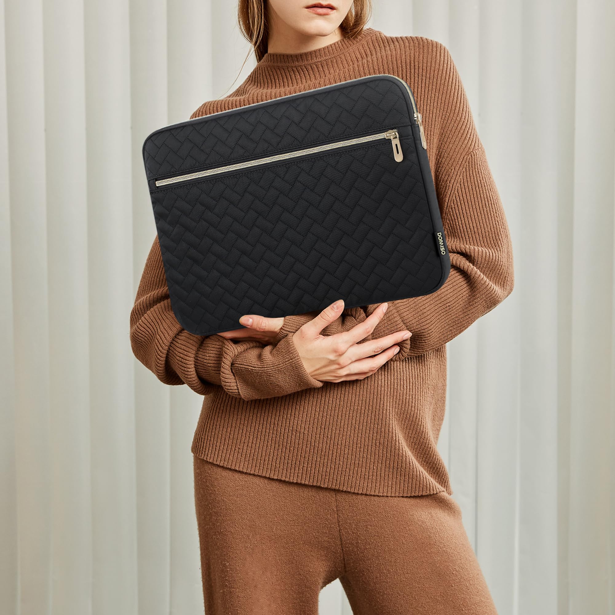 DOMISO 14 Inch Laptop Sleeve - Protective Case Compatible with MacBook Air/Pro 14