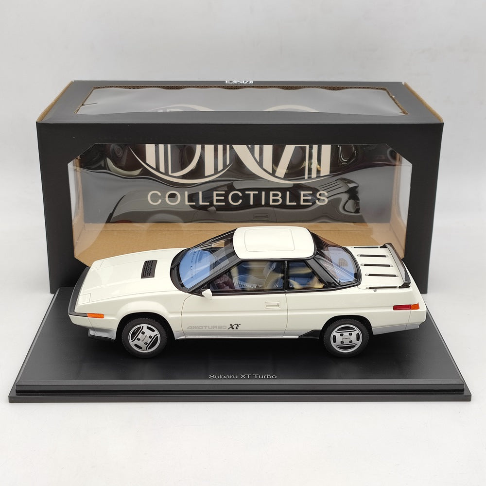 1/18 Scale Subaru XT Turbo 4WD 1985 White Resin Model Car - DNA Collectibles DNA000082 - Perfect for Car Enthusiasts, Collectors & Display Shelves