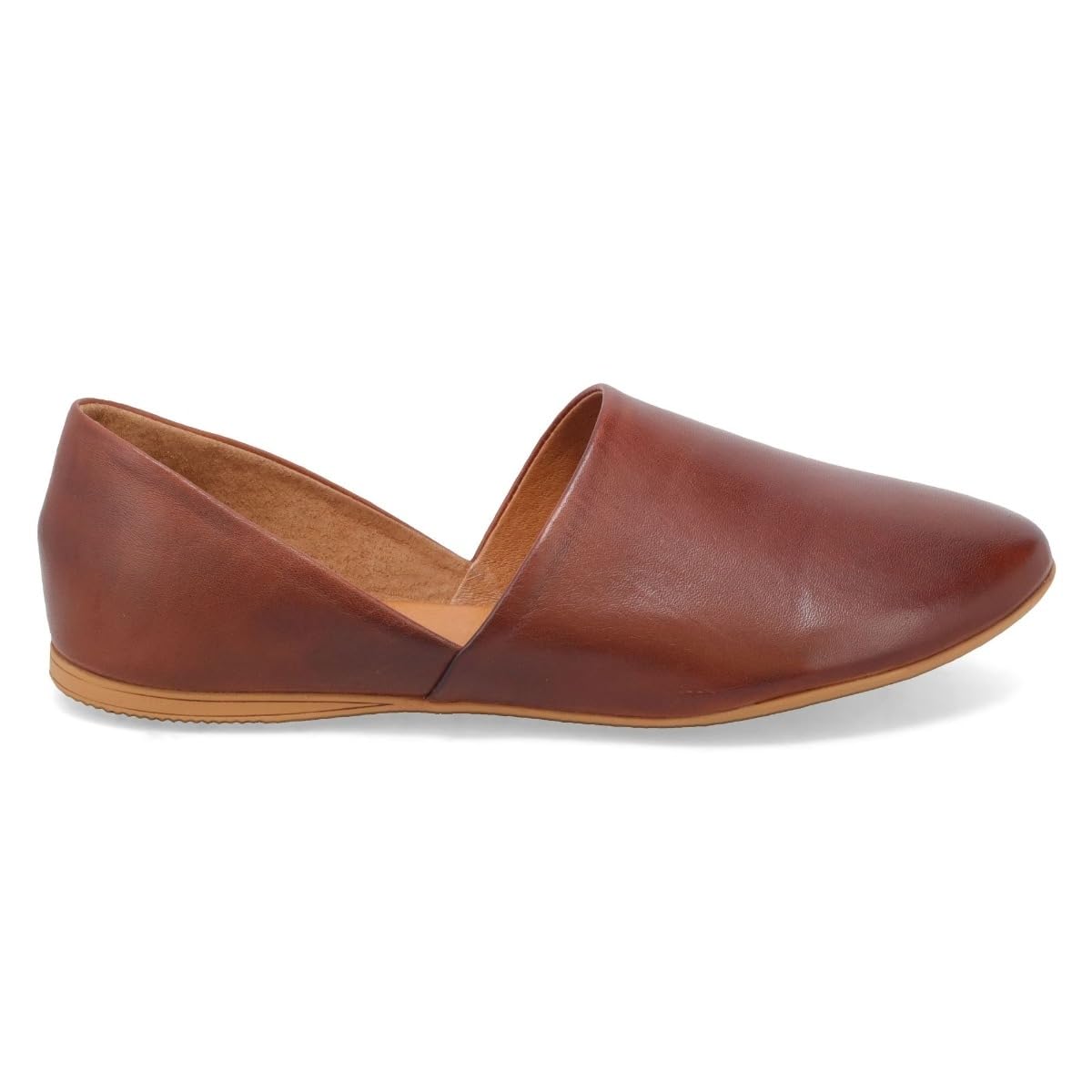 Miz Mooz Kimmy Women's Flats - Premium Genuine Leather Comfortable Casual Almond Toe Slip-On Shoes for Work, Travel & Everyday Wear