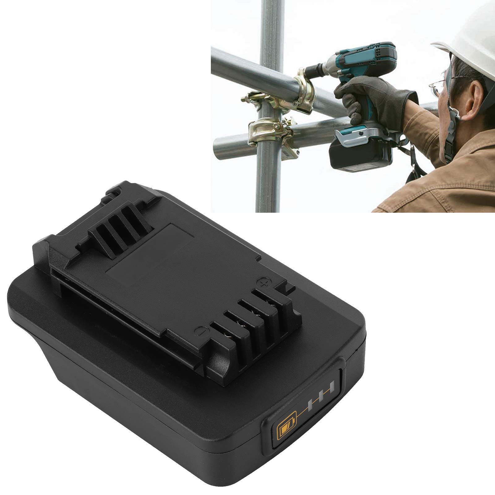 VINGVO Battery Converter - Durable Power Tool Batteries Adapter for Industry & Home Use | Reliable Power Supply for Drills, Saws & DIY Projects