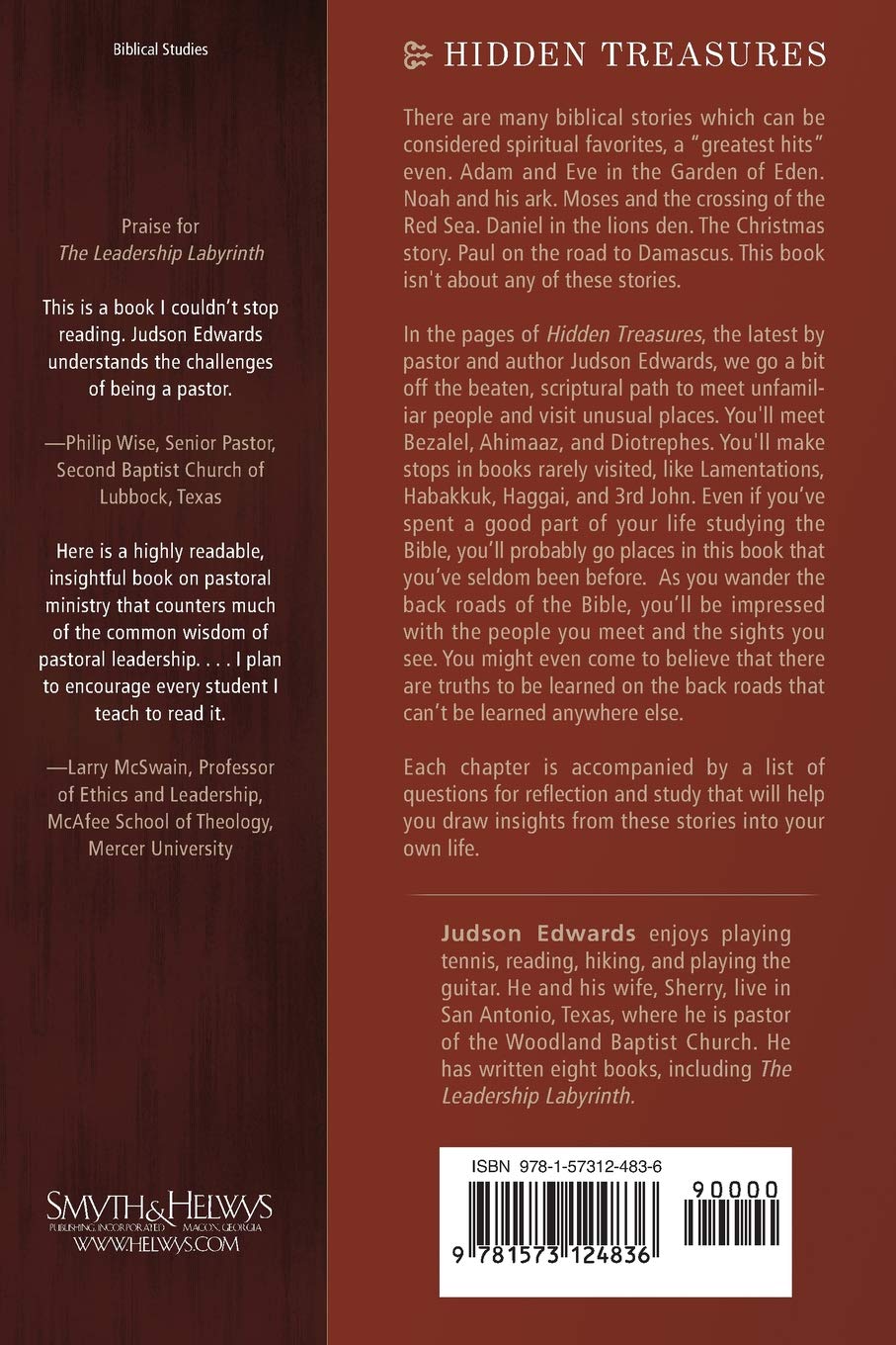 Hidden Treasures: Exploring the Back Roads of the Bible for Spiritual Truth - Perfect for Bible Study, Travel Inspiration & Faith Journeys