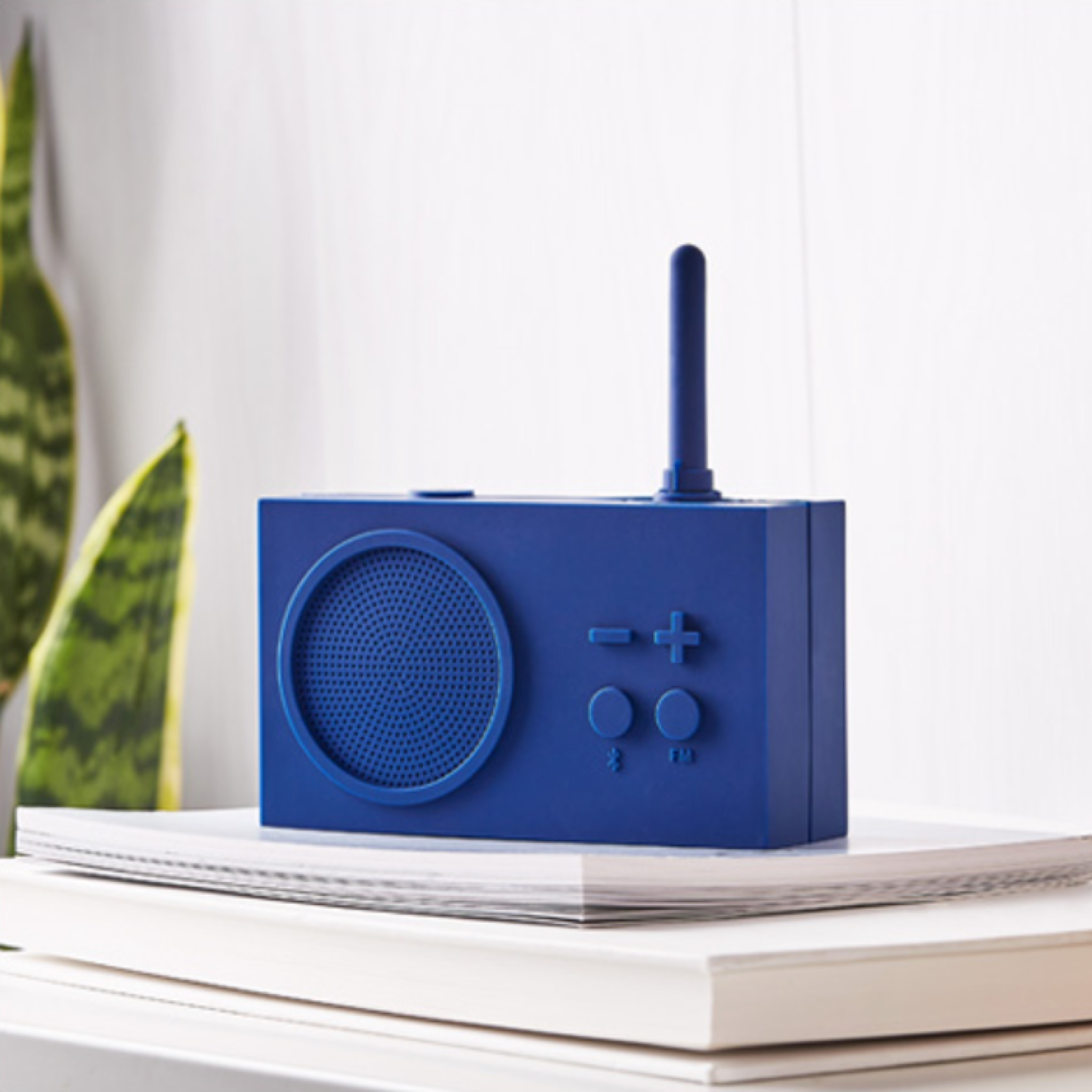 Tykho 3 Speaker - Portable Bluetooth Speaker with Rich Bass, 20H Playtime, IPX7 Waterproof - Dark Blue | Perfect for Outdoor Adventures, Beach Parties & Home Use